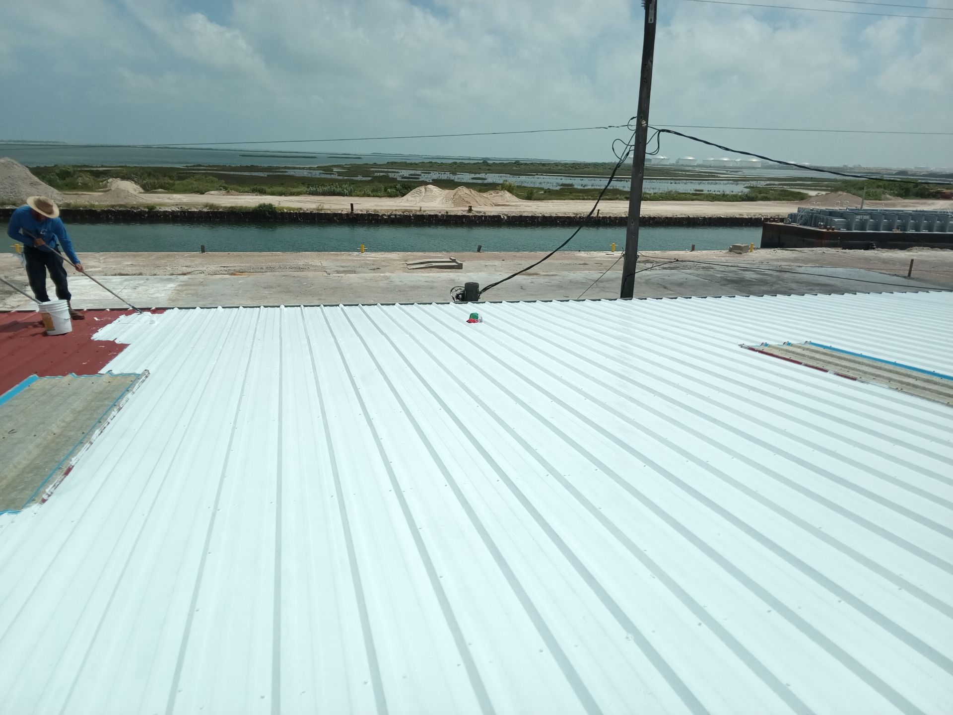 Ingleside Waterfront Industrial Waterproofing by Bayfront Roofing and Construction