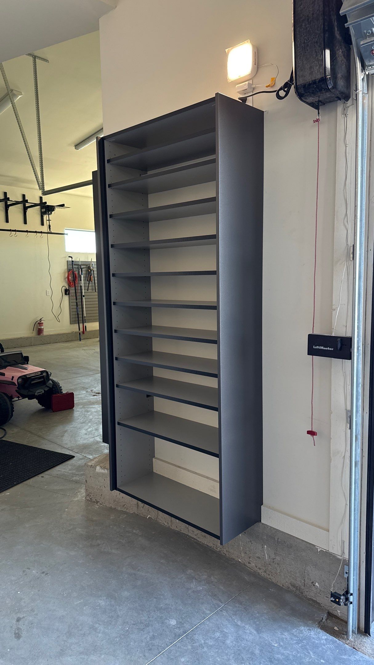 Shoe Storage Doesn't Always Have to Look Boring by Banner Garage