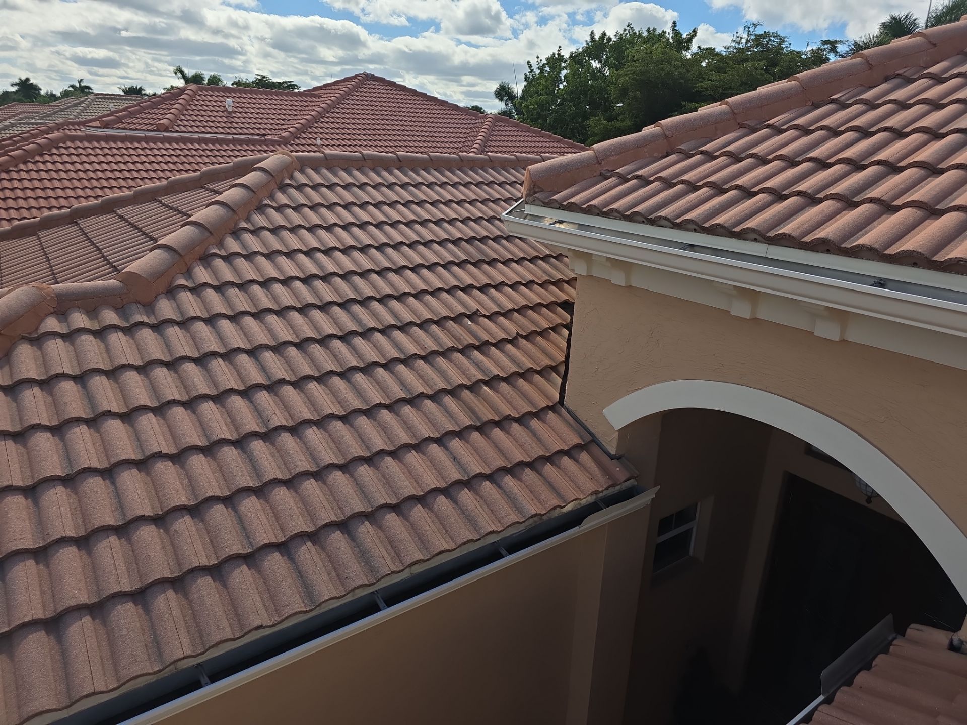 Tile Roof Leak Repair and Decking Replacement in Boynton Beach by Aastro Roofing