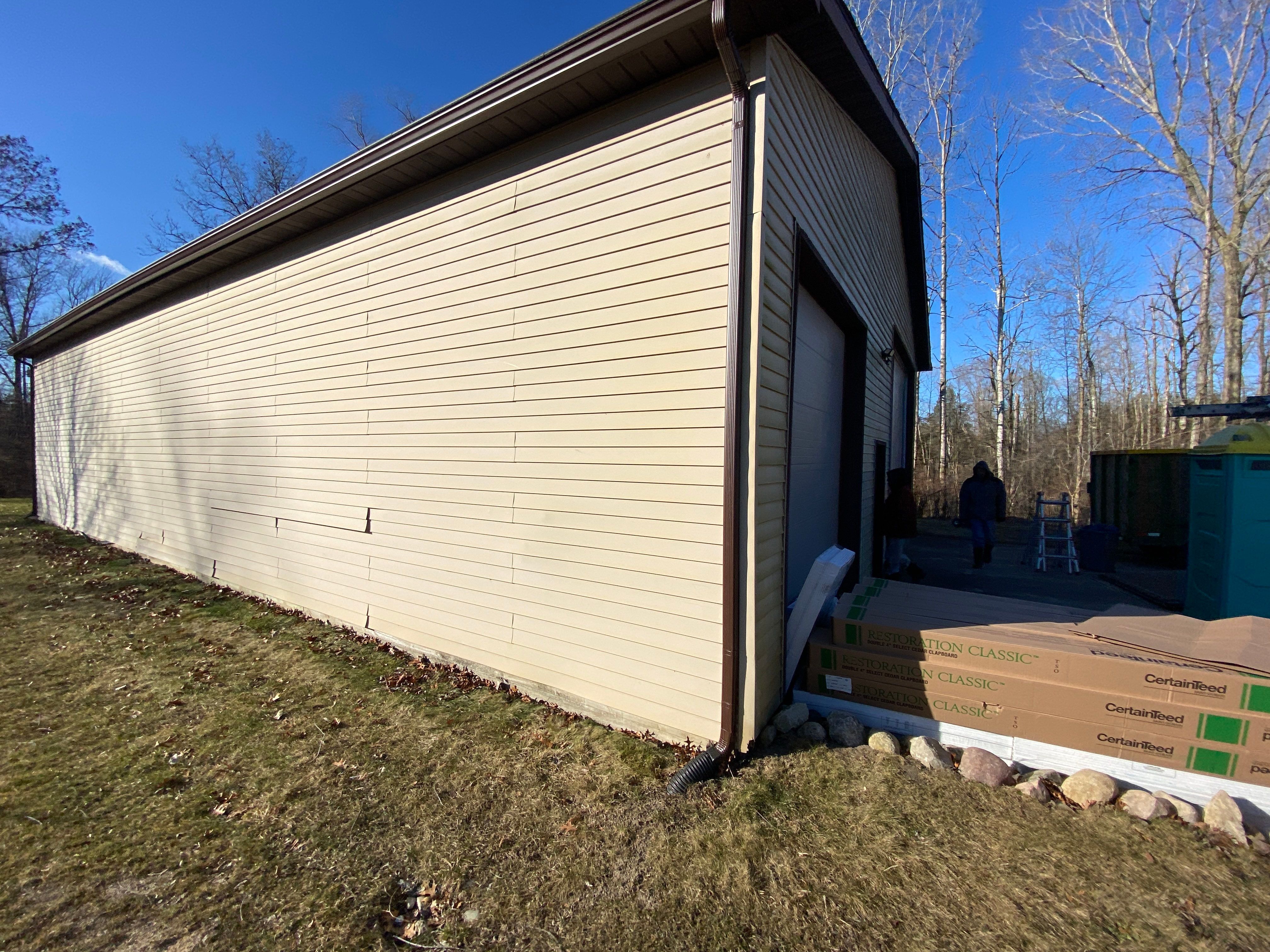 Siding Replacement using Certainteed Classic Restoration D4 by 180 Contractors