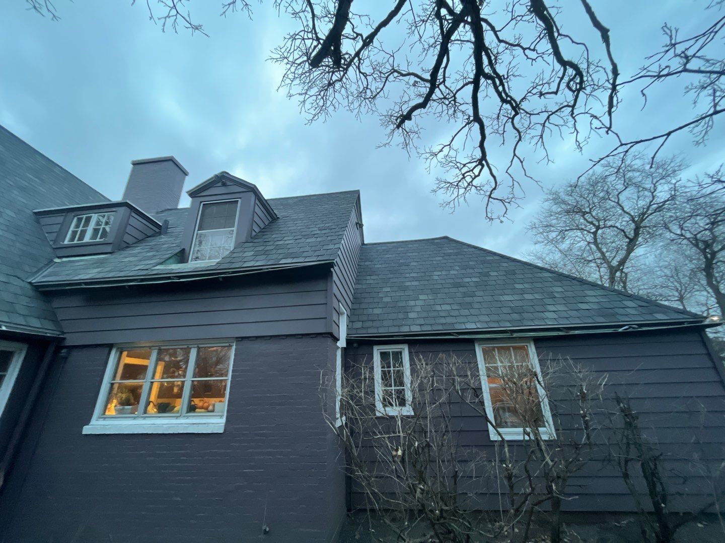 Slate Roof Removal using Atlas Storm Master Slate by Total Exteriors