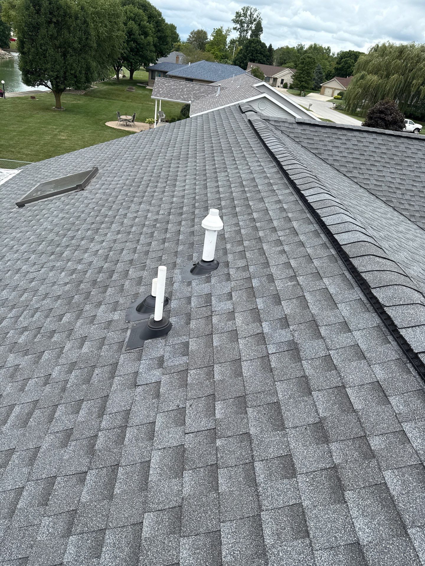 Residential Roofing Repair using GAF HDZ Pewter Gray by Nitro Roofing and Construction