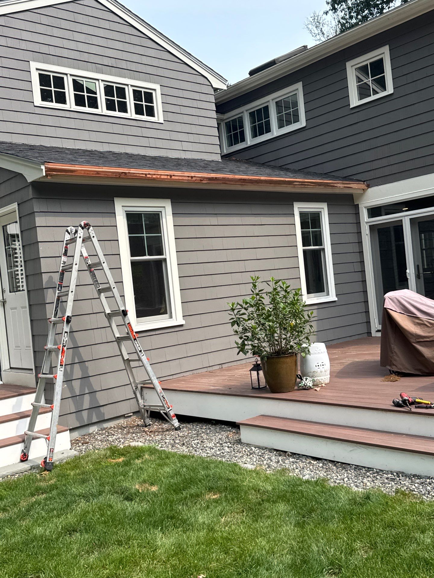 Copper Gutter Replacement in Concord by Mighty Dog Roofing of Greater Middlesex County