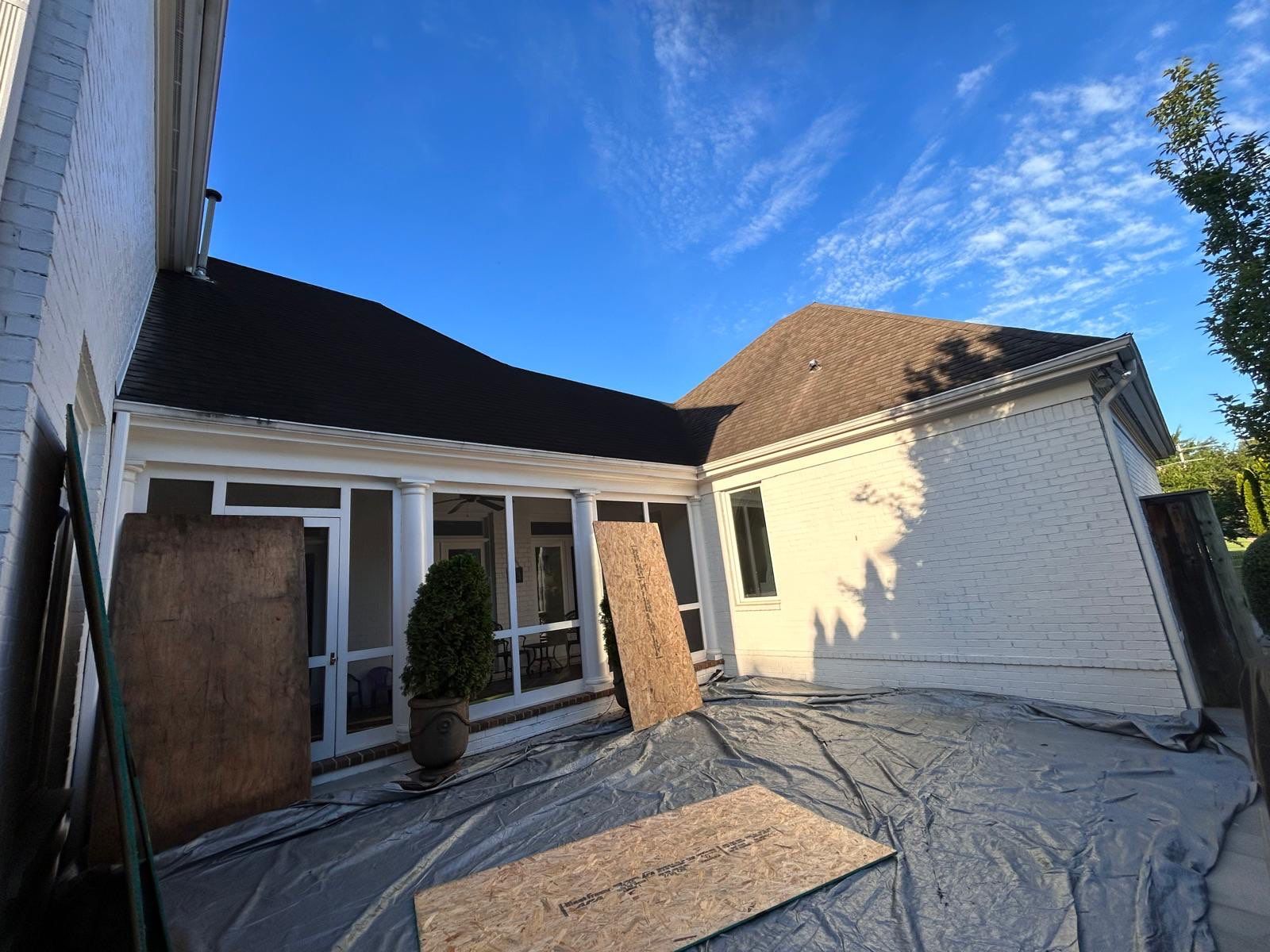East Memphis Residential Roof Replacement Featuring GAF Timberline HDZ Shingles by Revival Roofing Services