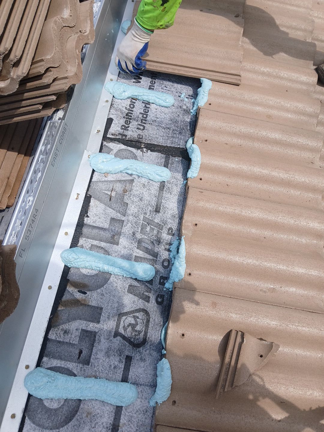 Residential Roofing Installation using WestLake Roofing Tile by BLUES BROTHERS ROOFING