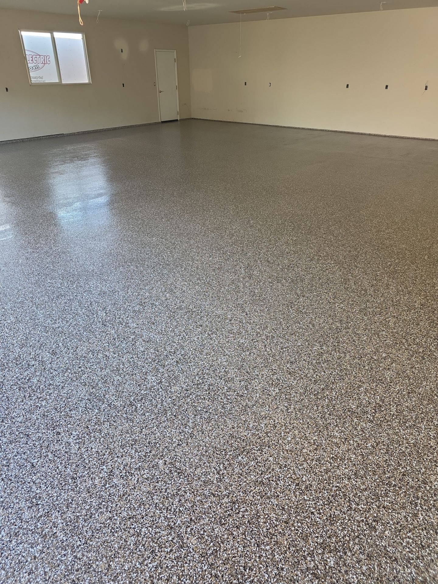 Simiron Autumn Brown Polyurea Garage Floor Coating in Paso Robles by MGP Coatings