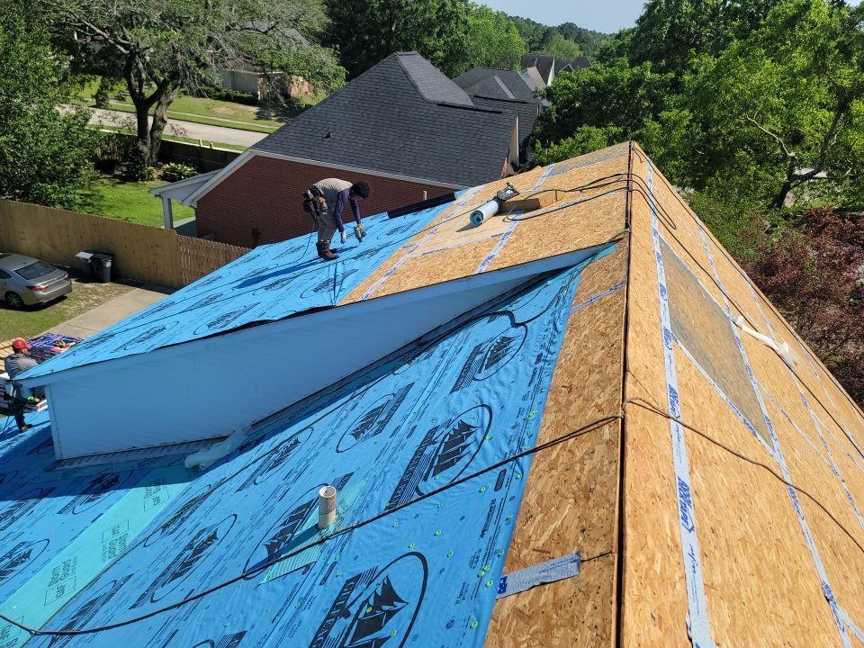 Residential Roofing Repair using Roof Replacement by American Roofing & Construction LLC