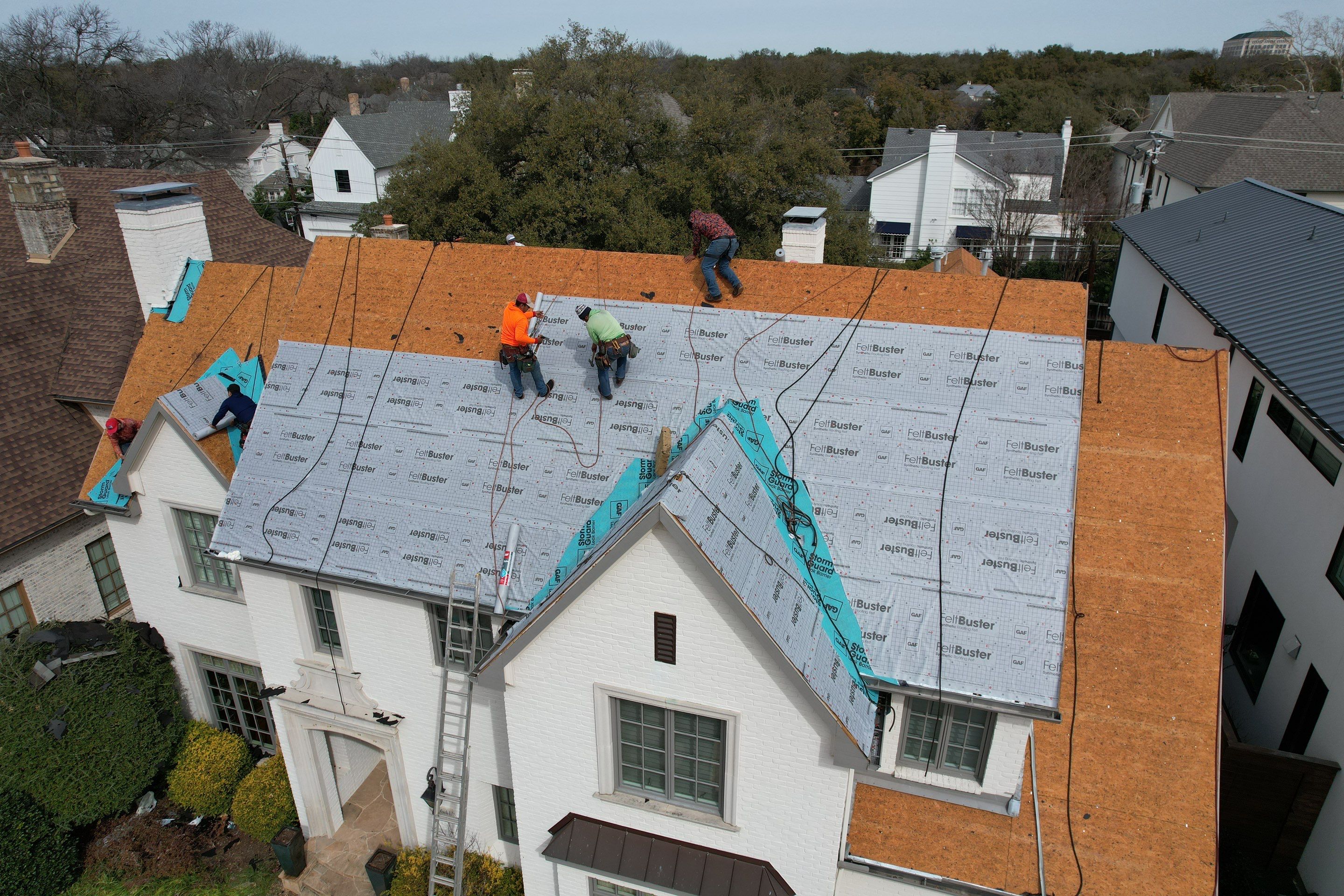 Project in Dallas by Zeus Exteriors