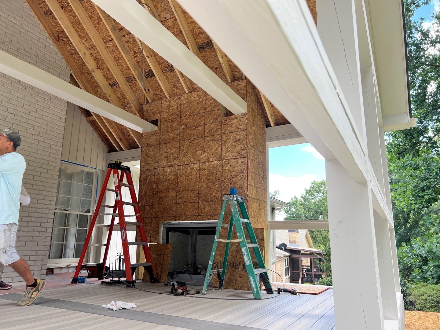 Burntleaf - Screen Porch by Pillar and Pine