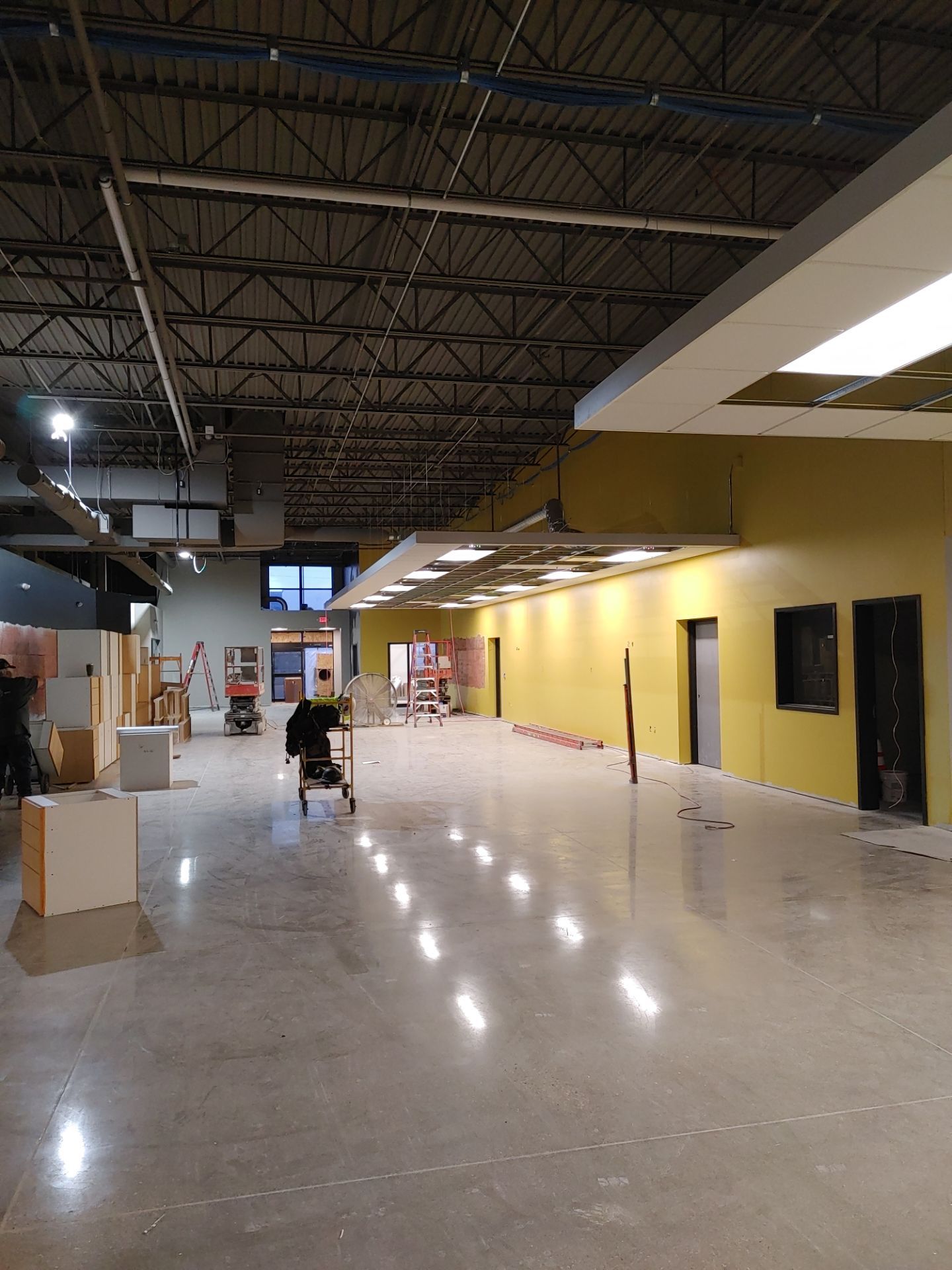 New Construction Precast - Warehouse, Office & Line Striping by Blair Commercial Painting, LLC