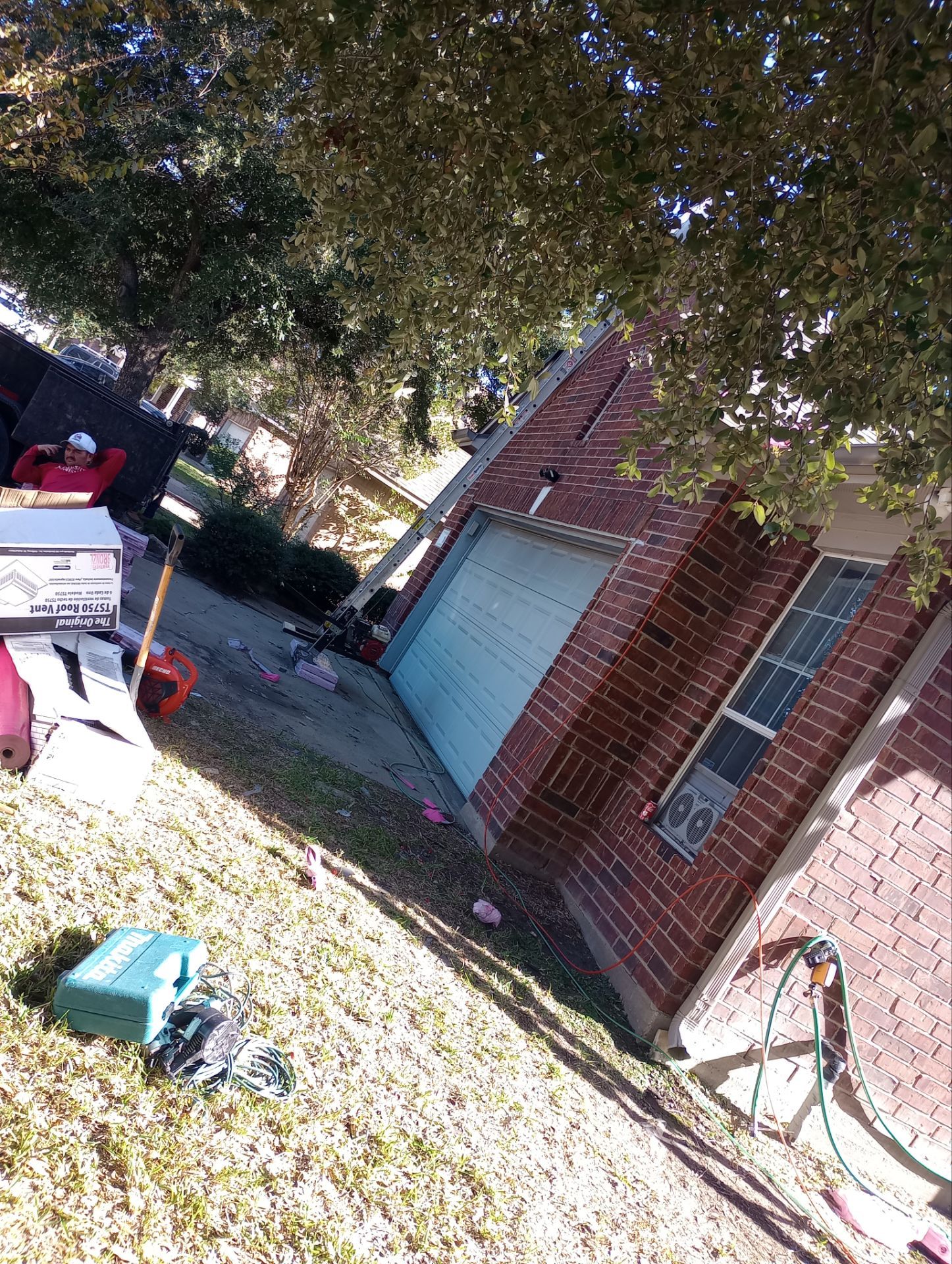 Residential Roofing Installation using Owen's Corning Duration (Lifetime) Shingles by Roof Repair Company