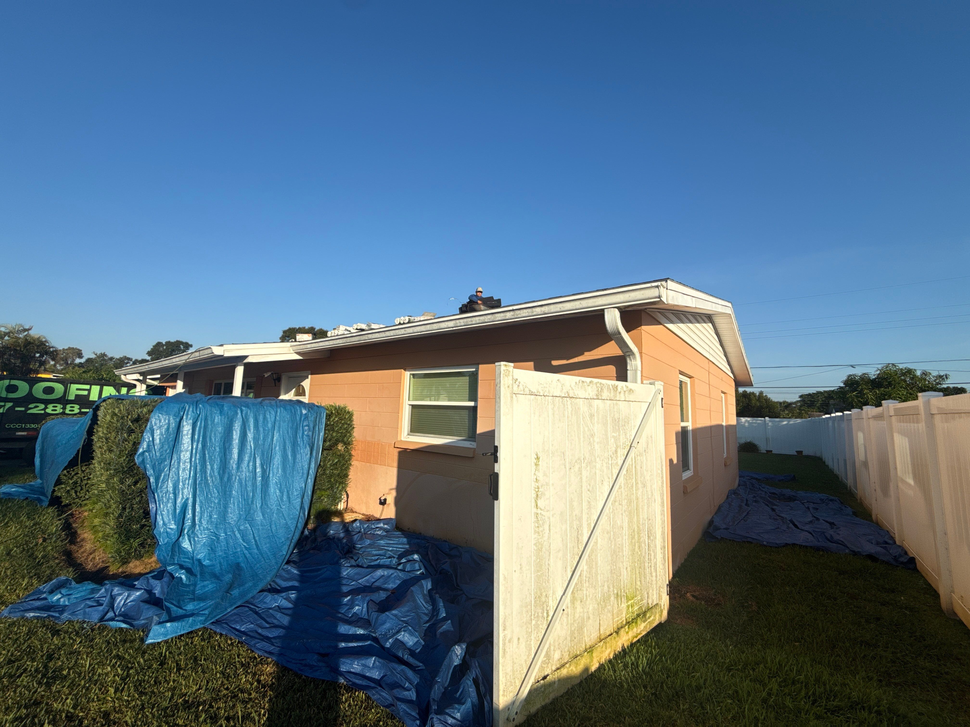 Project in St. Petersburg 33709 by Mitchell Roofing Company LLC 