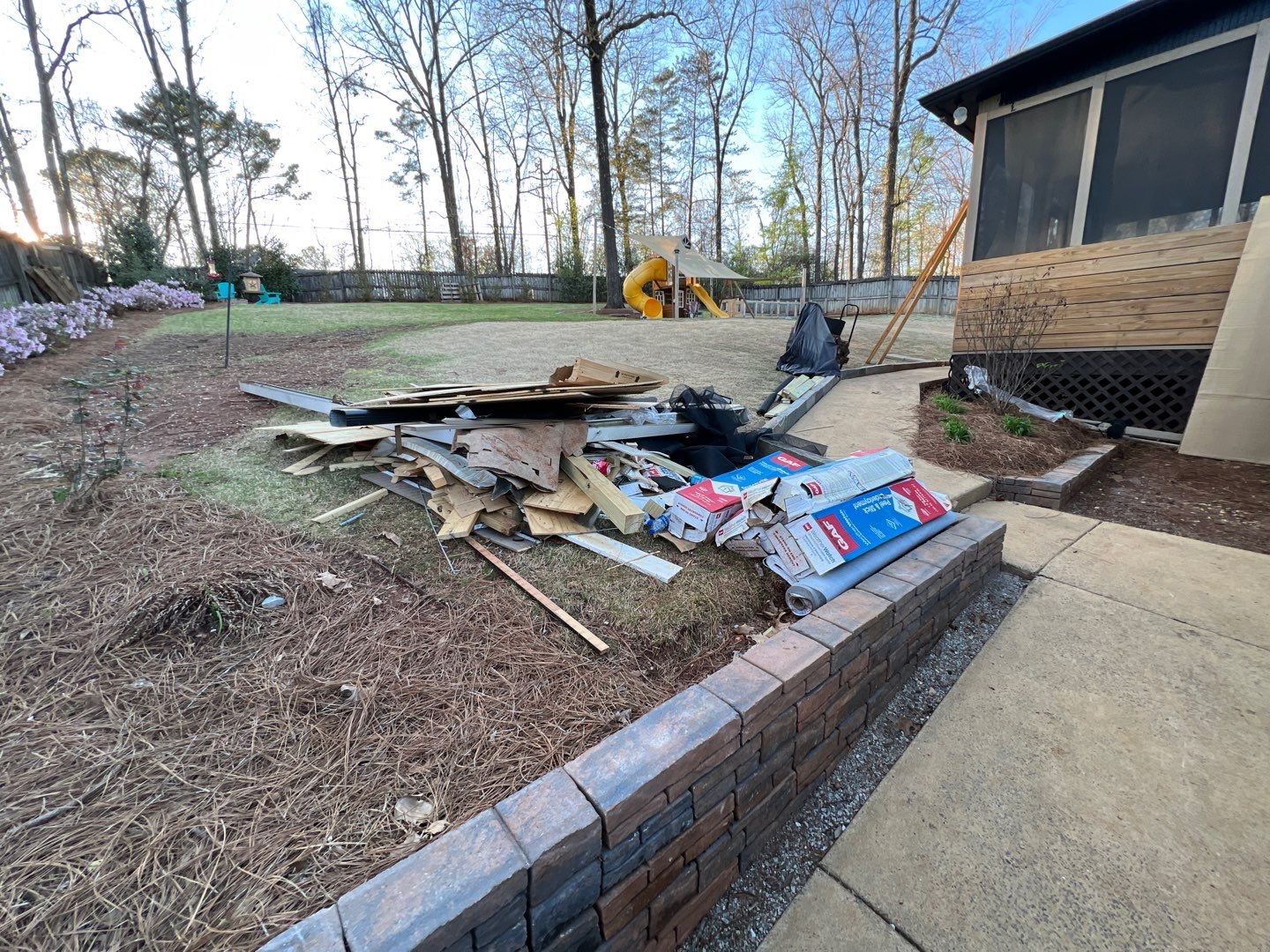 Lake Crest Circle - Roof and Deck Installation  by Pillar and Pine