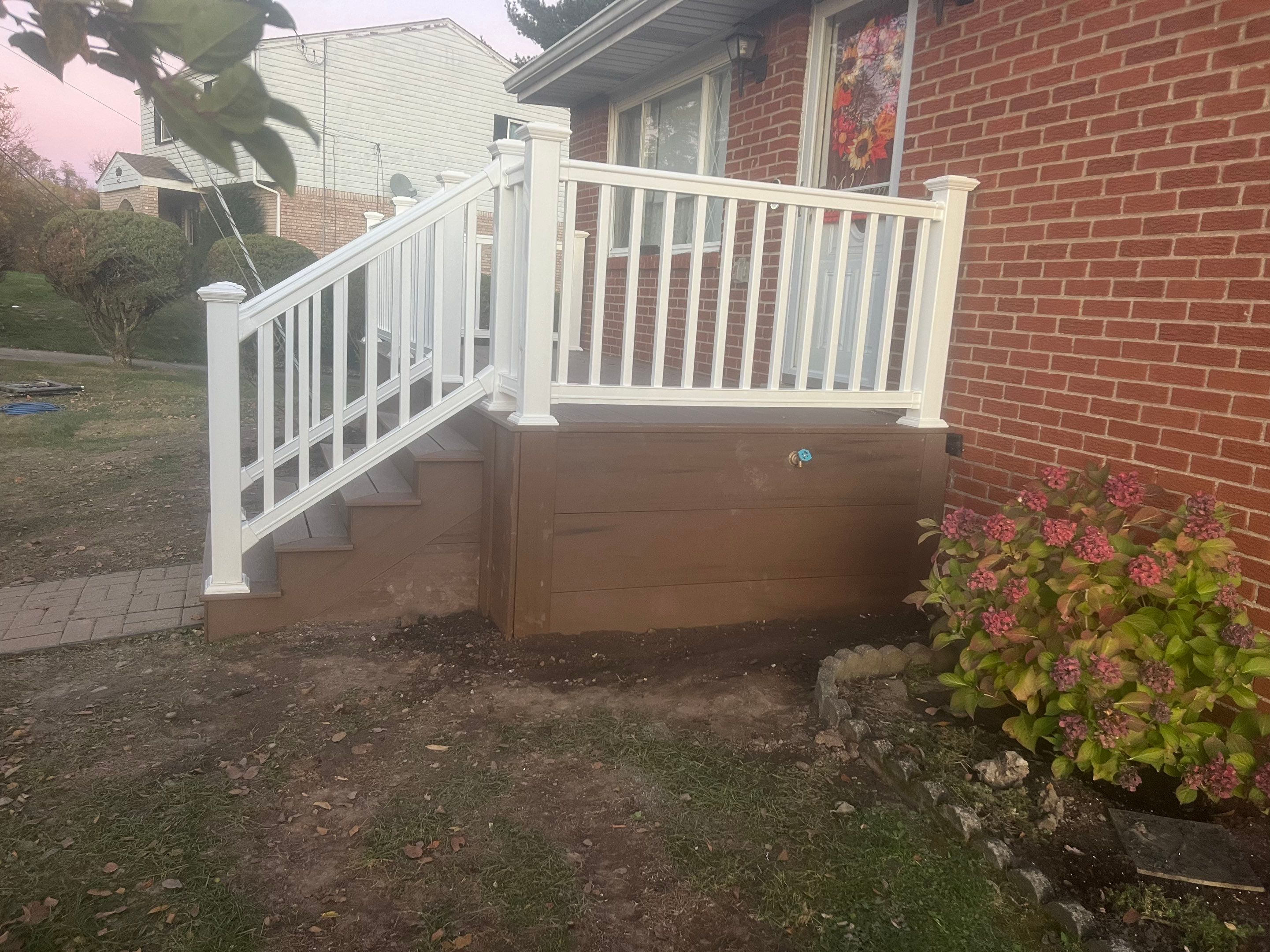 Deck and roof replacement  by Cousins Roofing Siding & Decks