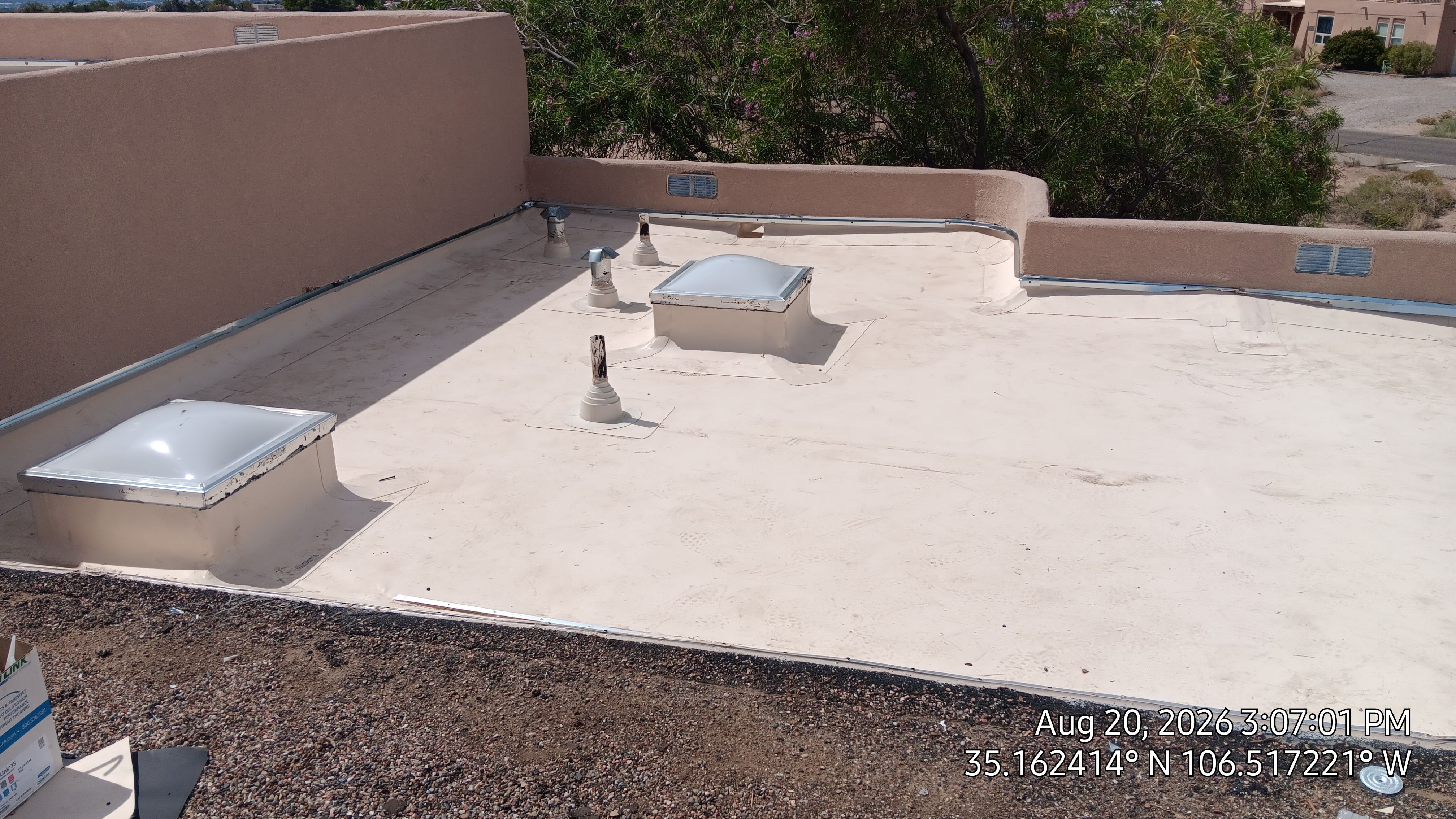 TPO Roof Replacement and Wood Repair in Albuquerque by Doyle Roof Masters Inc