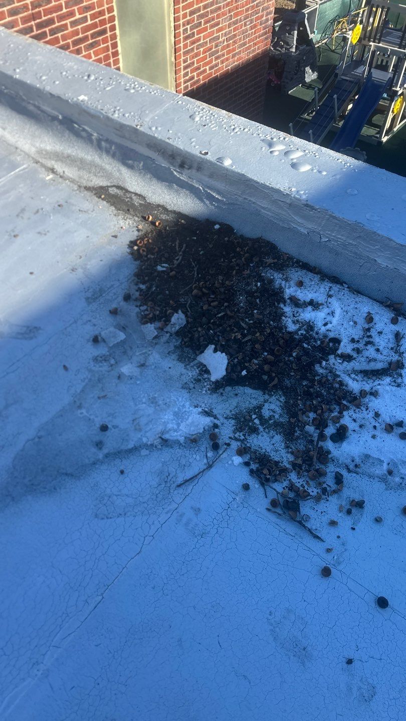 Church Flat Roof Cleaning by Above All Gutters 