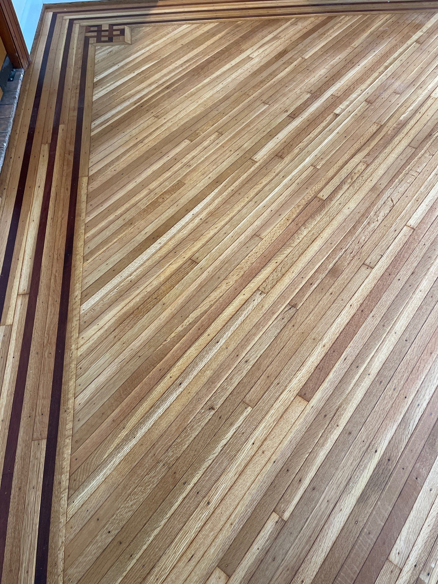 Historic Hardwood floor restoration  by Ann Arbor Hardwoods 