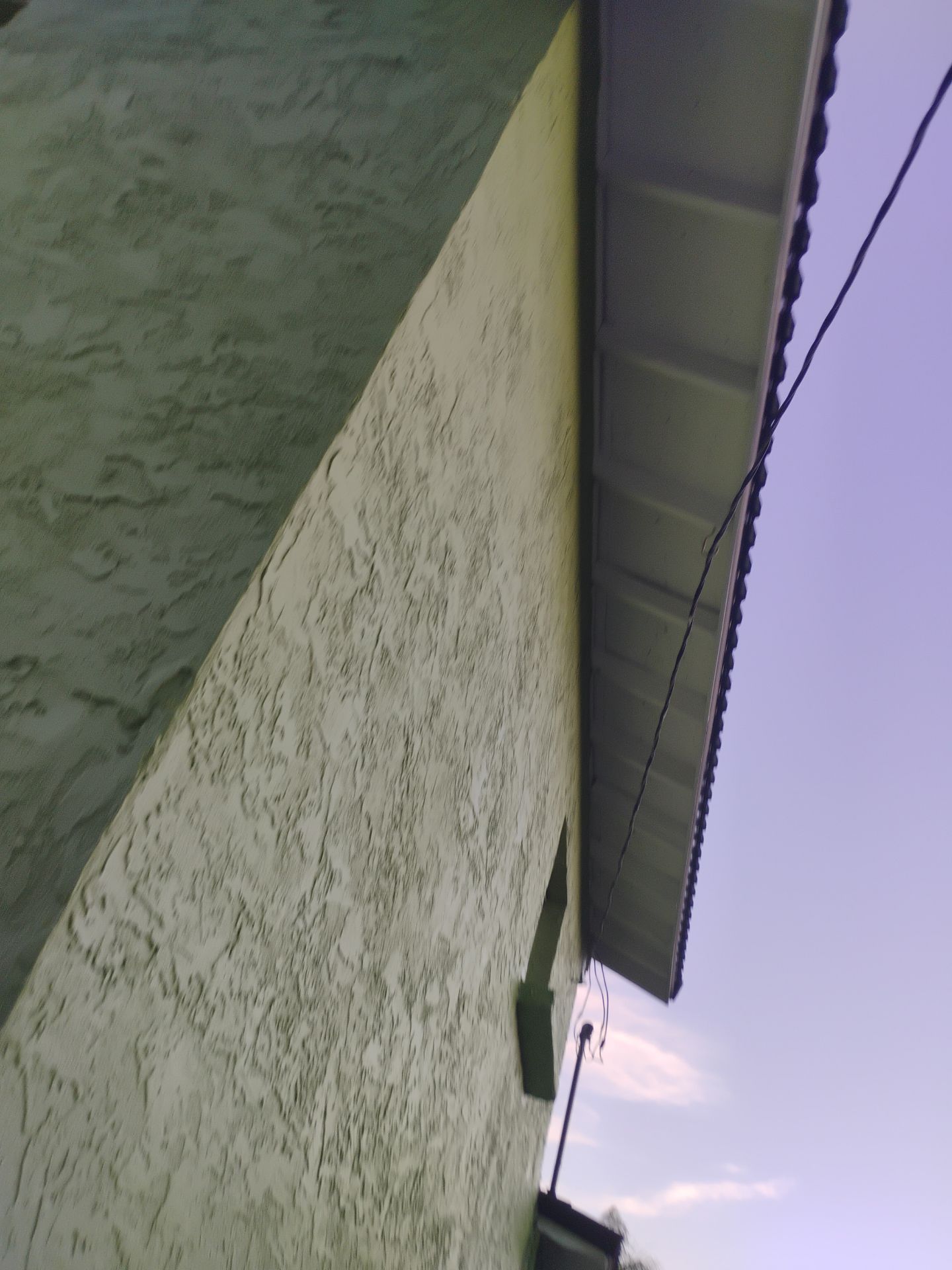 White Aluminum Soffit and Fascia in St.Petersburg FL by Gutter Professors