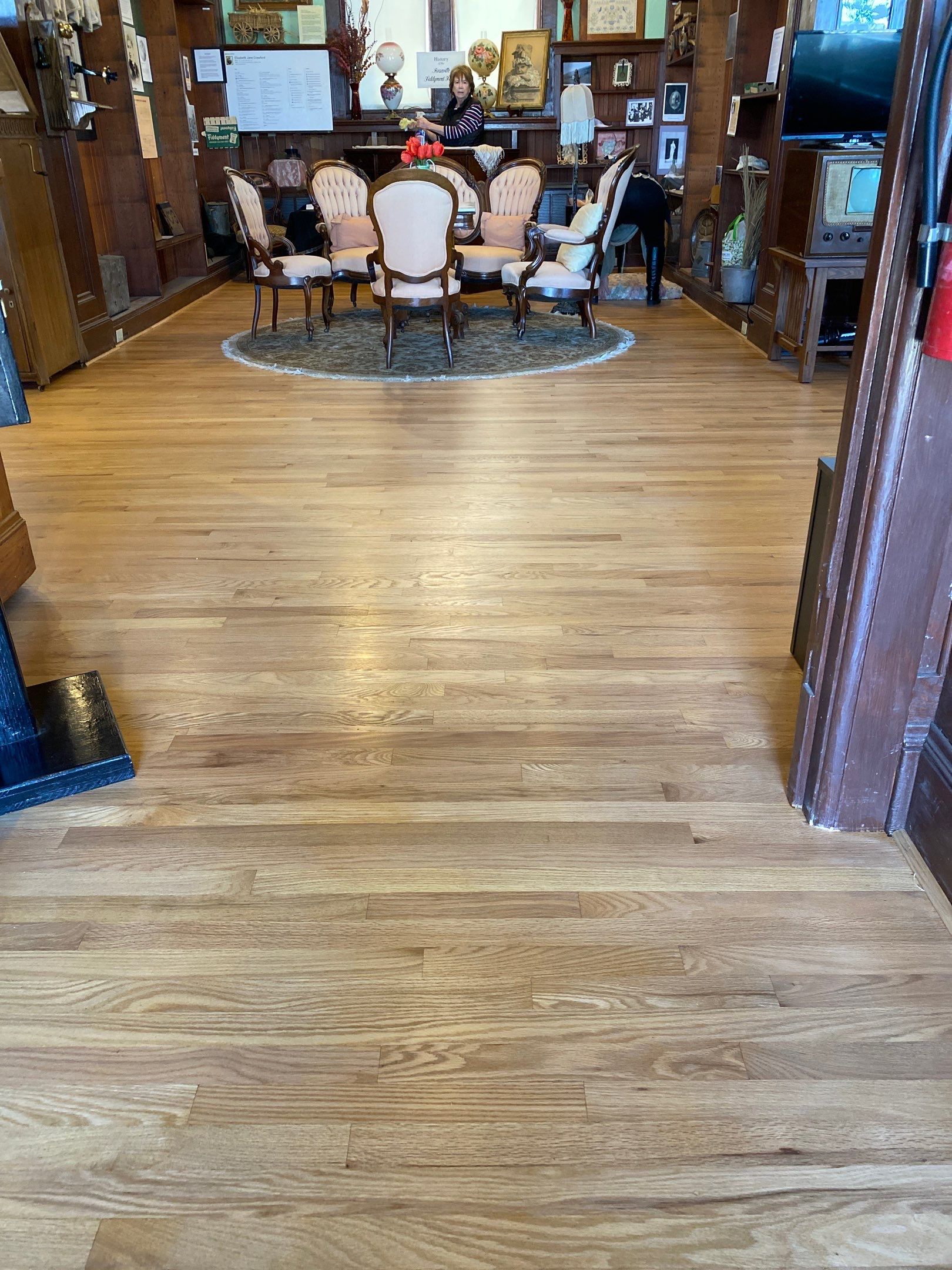 Carnegie Museum Roseville Refinish by Footprints Floors South Sacramento