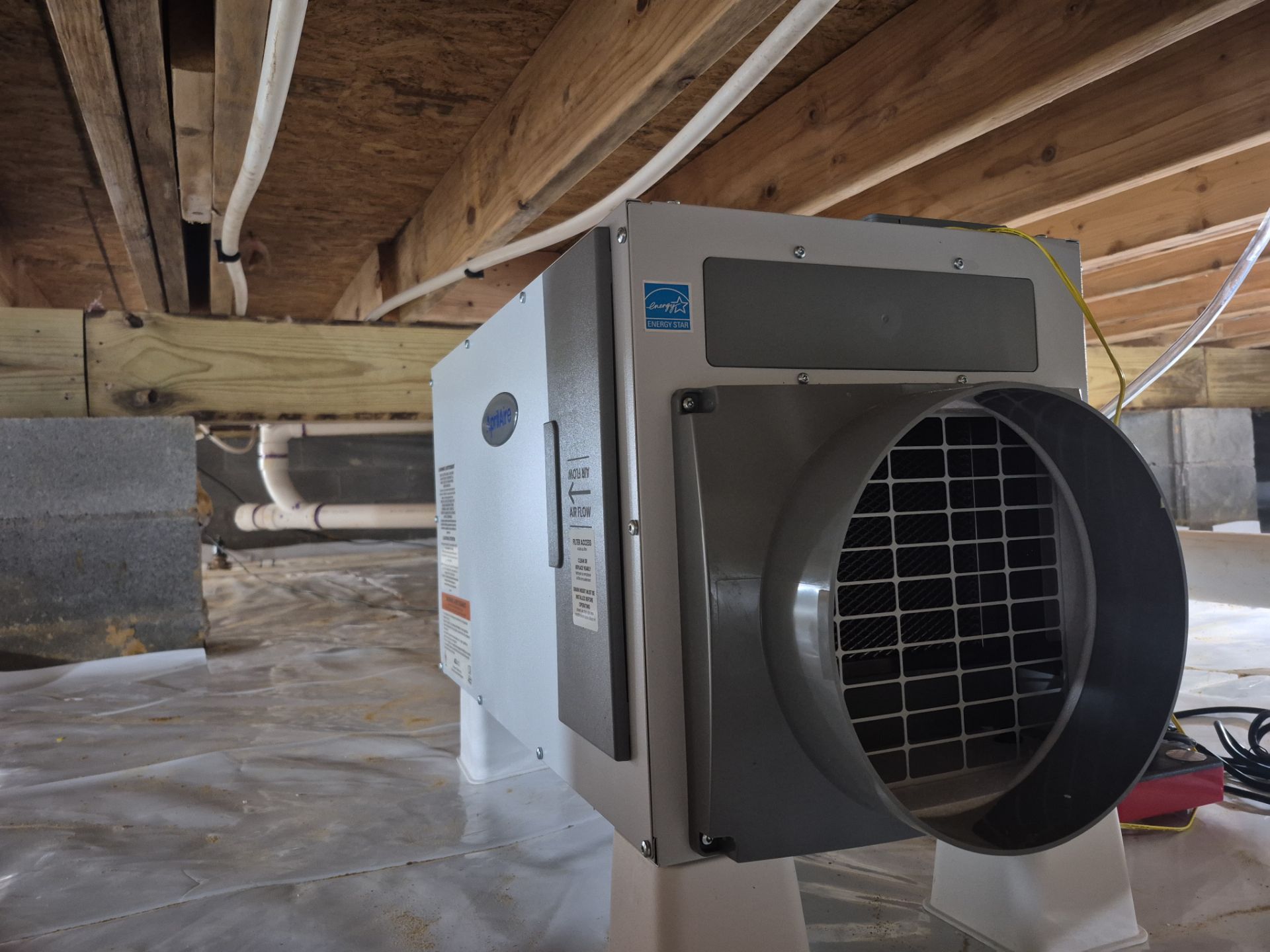 Project in Suffolk by Patriot Crawl Space Repairs