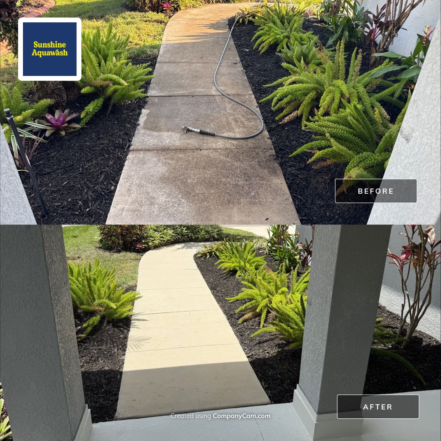 Pre-Sale Exterior Cleaning – Forest Creek Community, Parrish, FL by Sunshine AquaWash