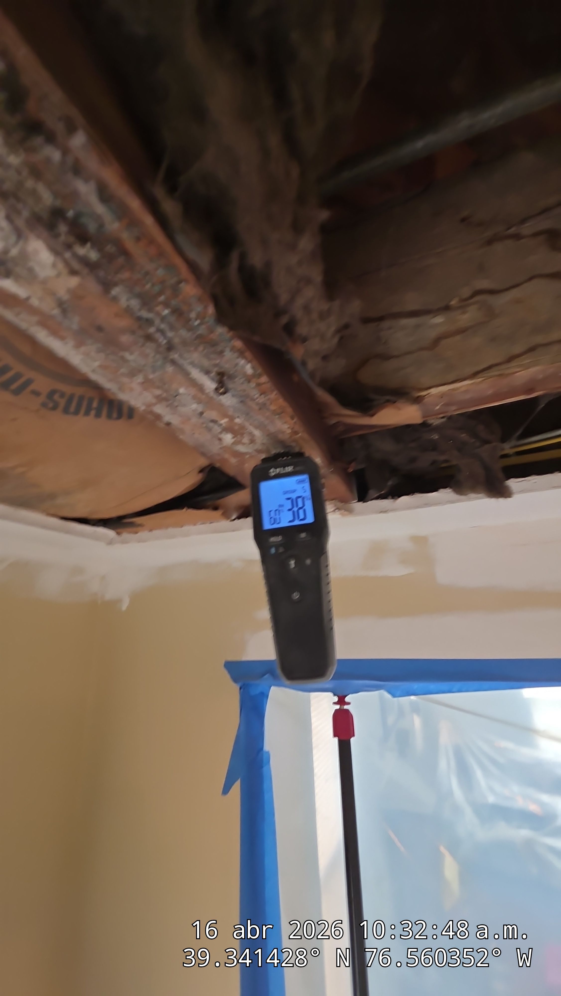 Frozen Pipe Water Damage by ZA&MY SERVICES LLC