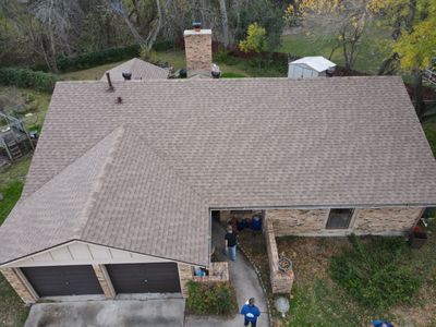 Residential Roofing Installation using IKO Cambridge - Austin TX