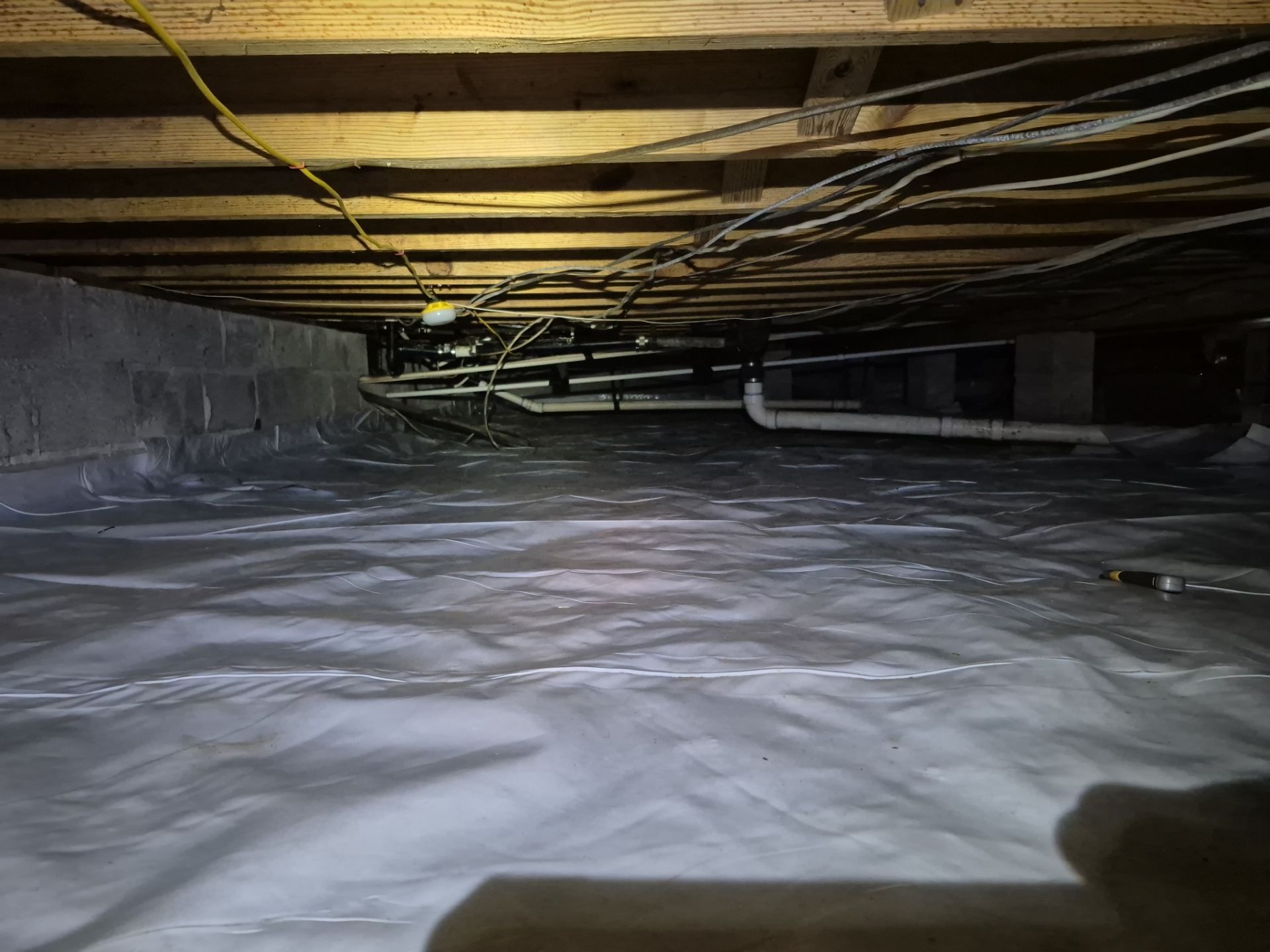 Project in Norfolk by Patriot Crawl Space Repairs