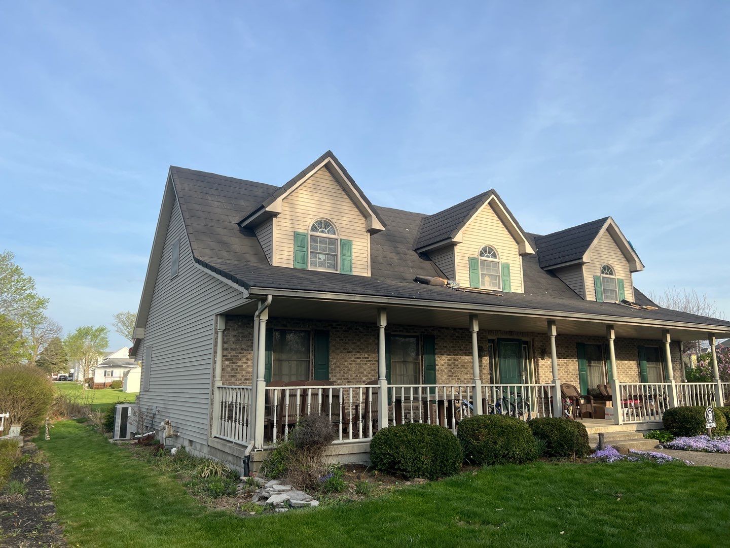 Residential Roofing Repair using Metstar Stone Coated Charcoal by Nitro Roofing and Construction