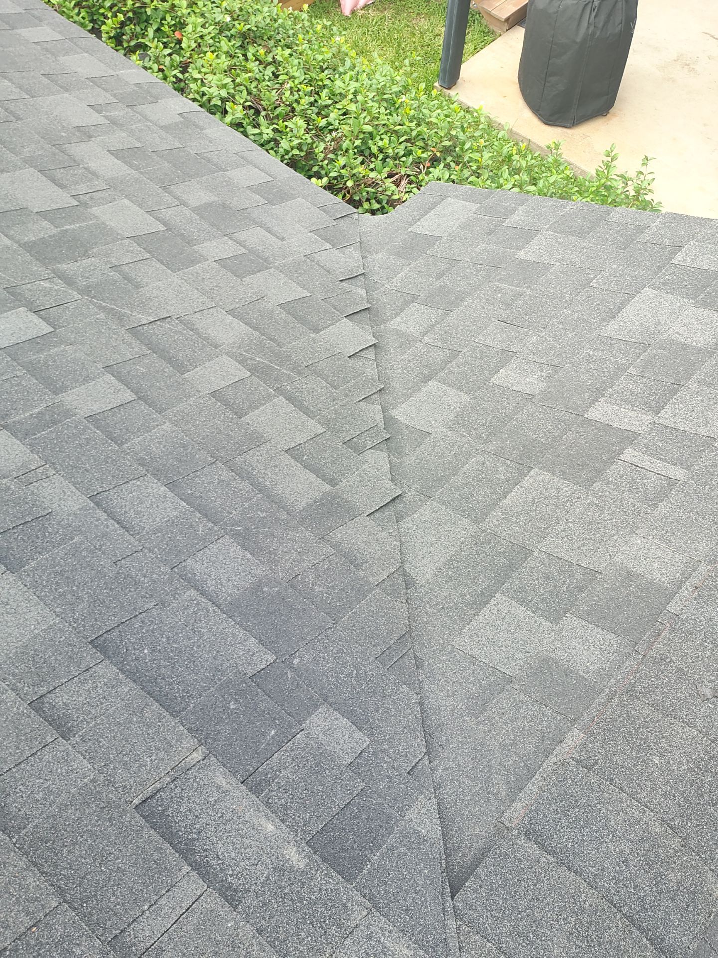 Nothing looks nicer than a little black roof by Bayfront Roofing and Construction