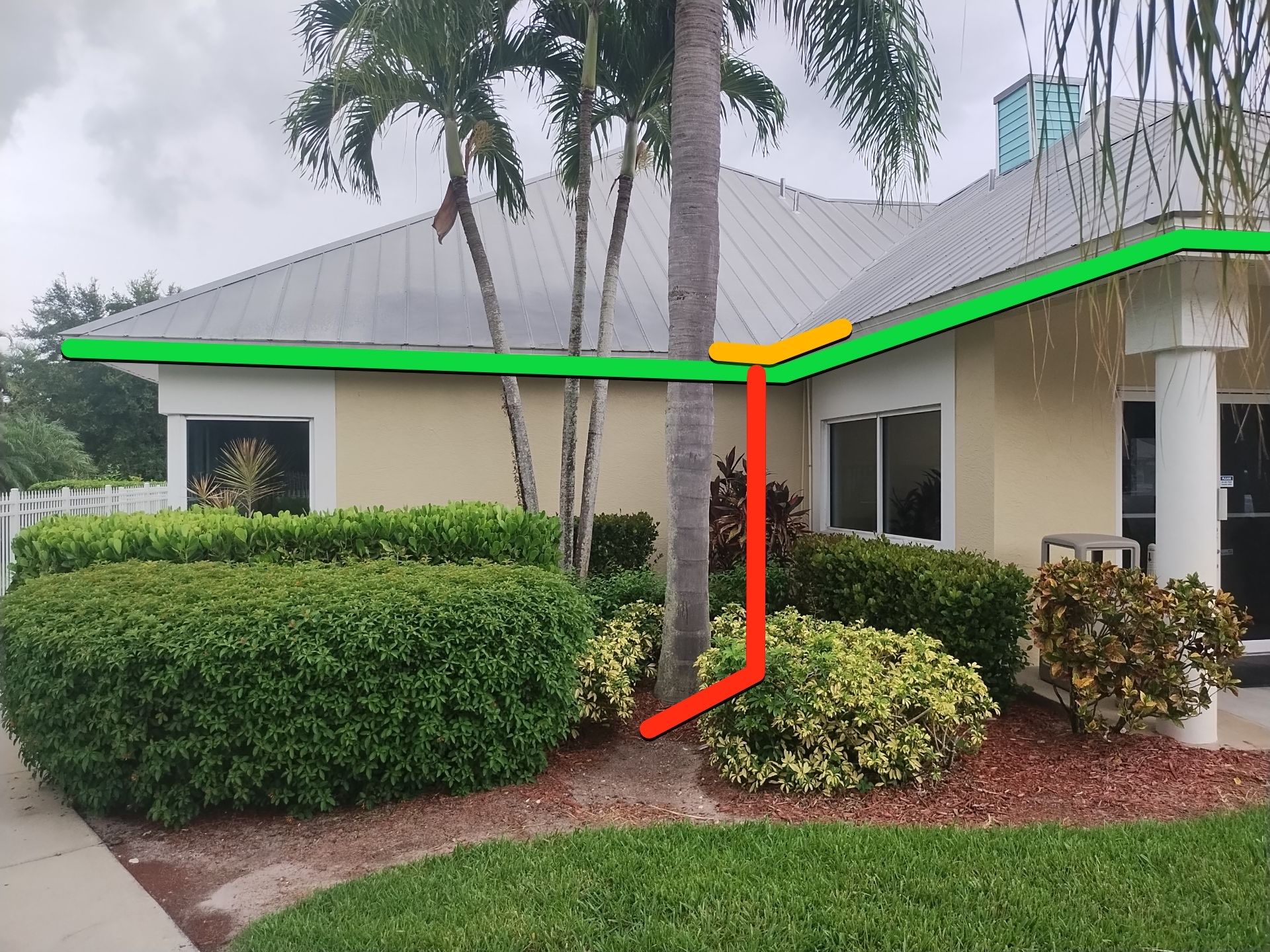 White K-Style Gutters in Fort Myers FL by Gutter Professors
