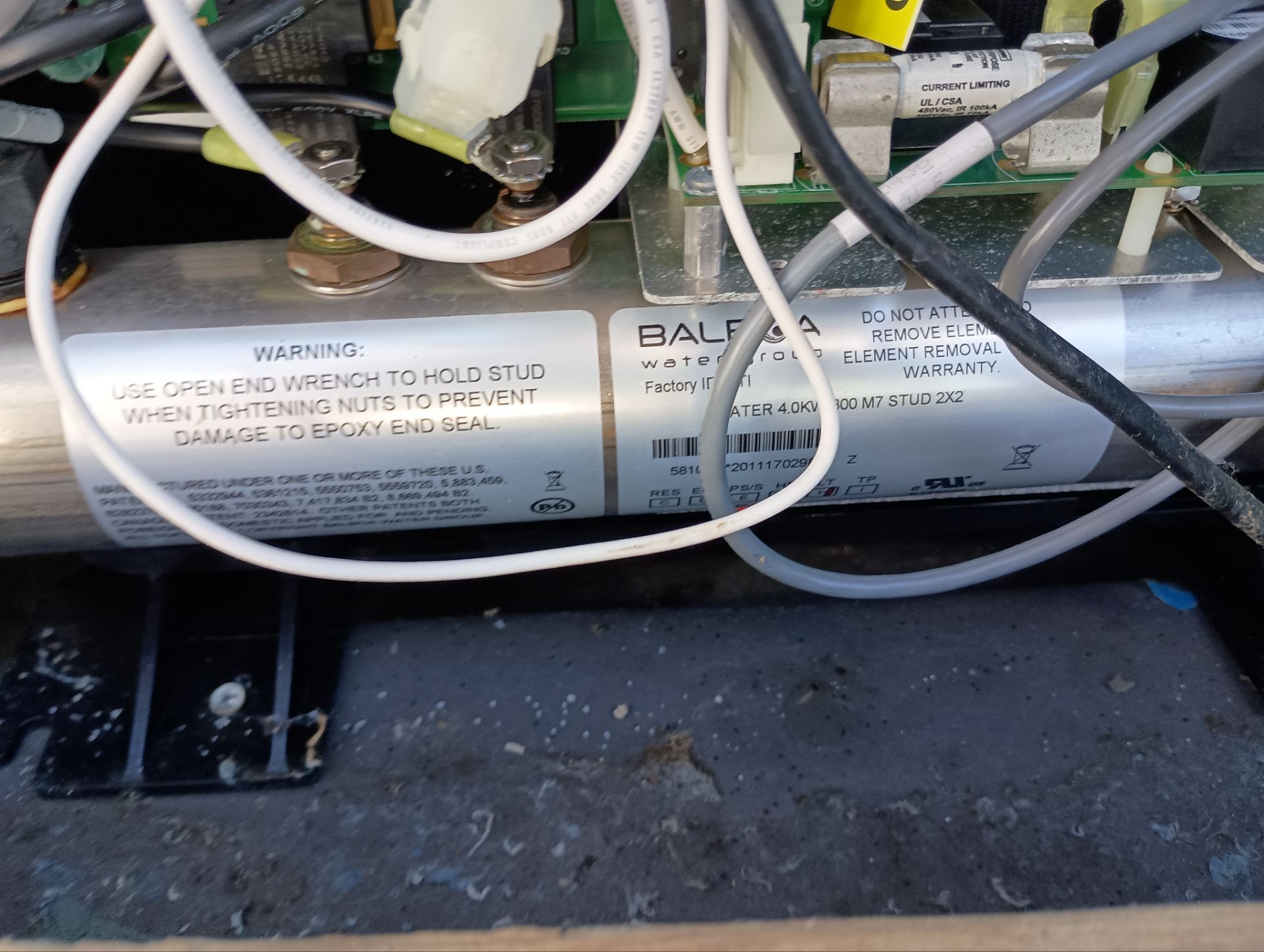 Failed heater Replacement by Action Spa Repair LLC