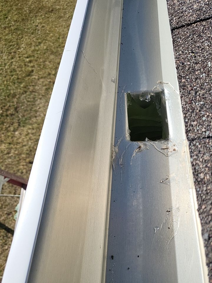 Gutter Installation using K-Style Gutters by Gutter Professors