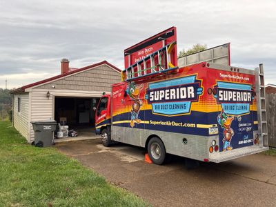 Air Duct Cleaning With a Vacuum Truck in Ellwood City