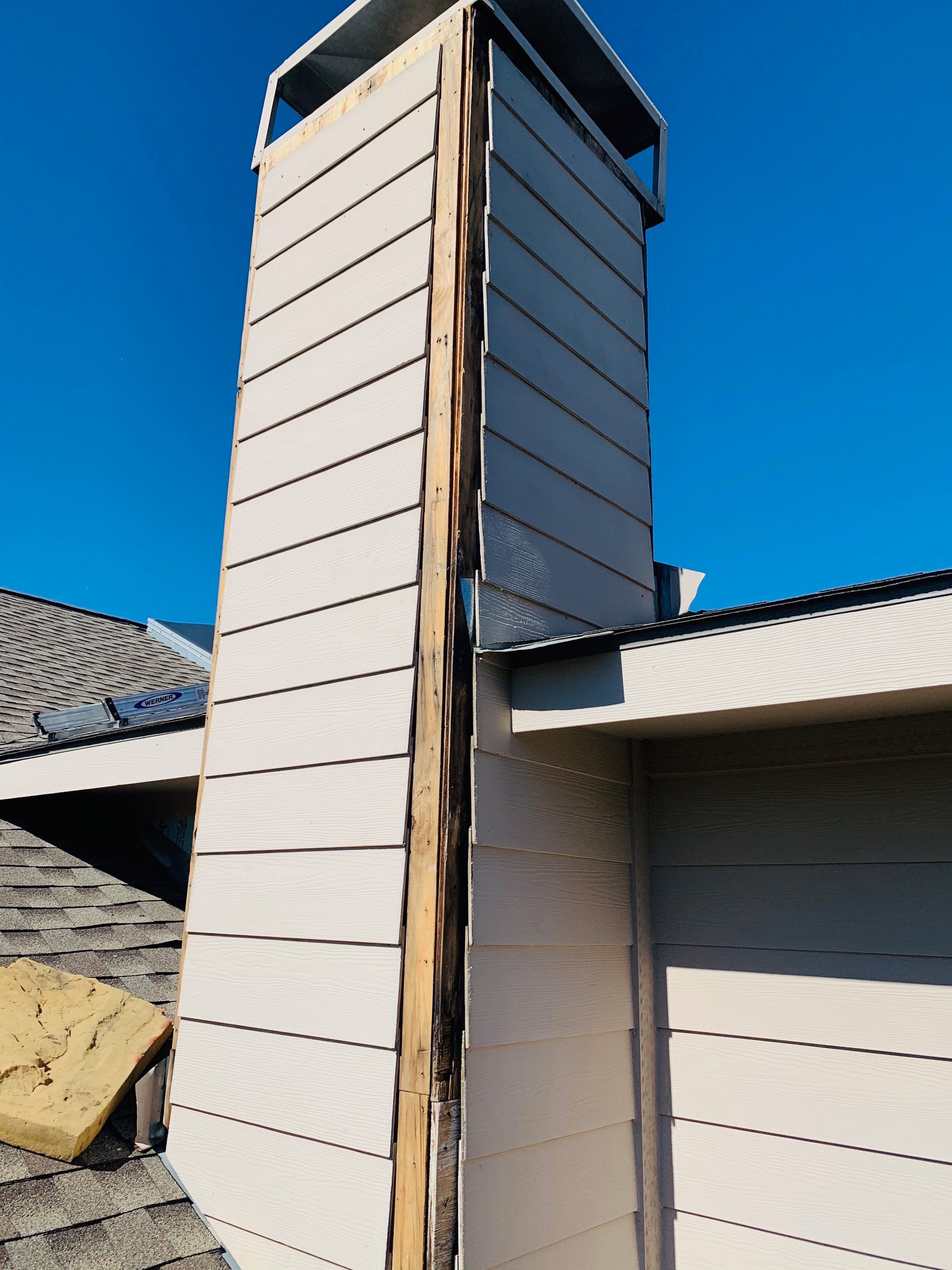 General Construction - From Exterior Siding & chimney, Patios to Full Interior Damage by First United Roofing & Construction