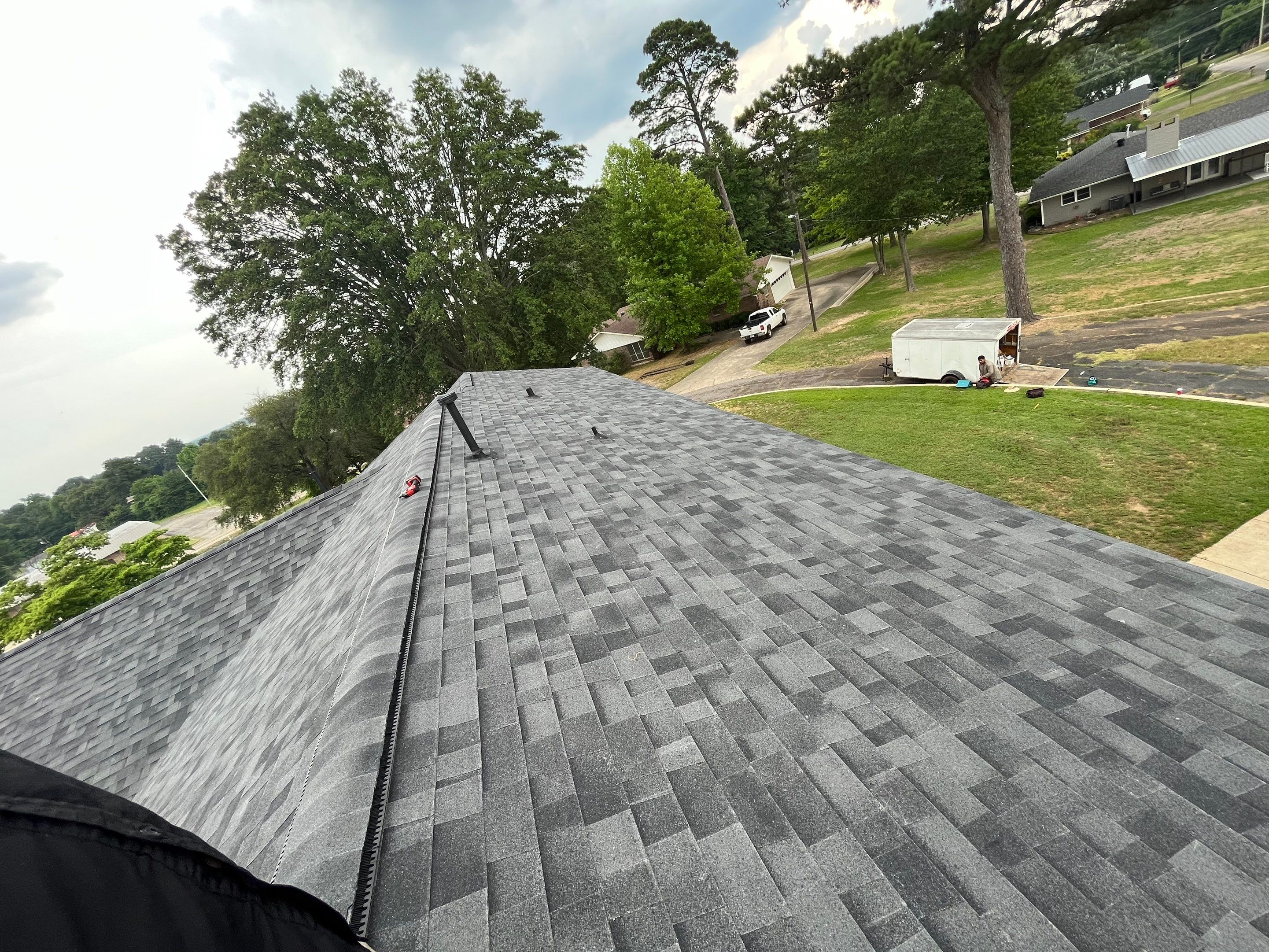 Residential Shingle Reroof using Malarkey Vista by Hostetler Roofing