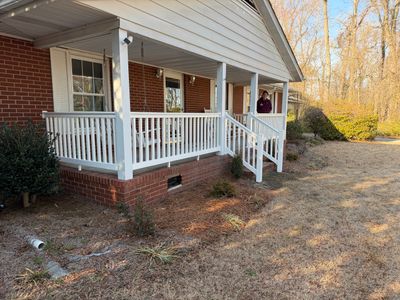 Custom Front Porch Railing Installation in Winterville