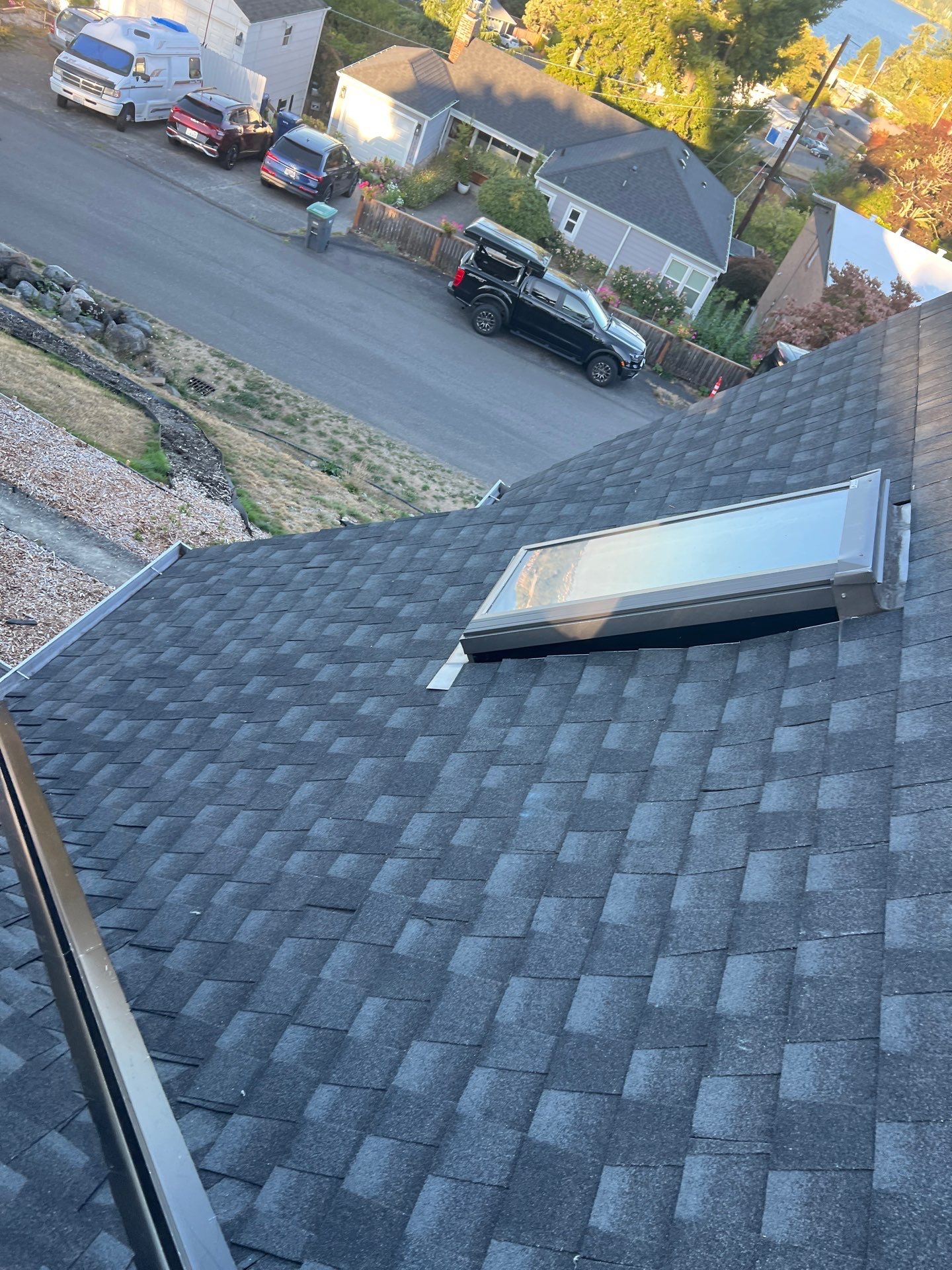 Residential Roofing Installation using GAF UHDZ Shingles by Roofing Formula LLC