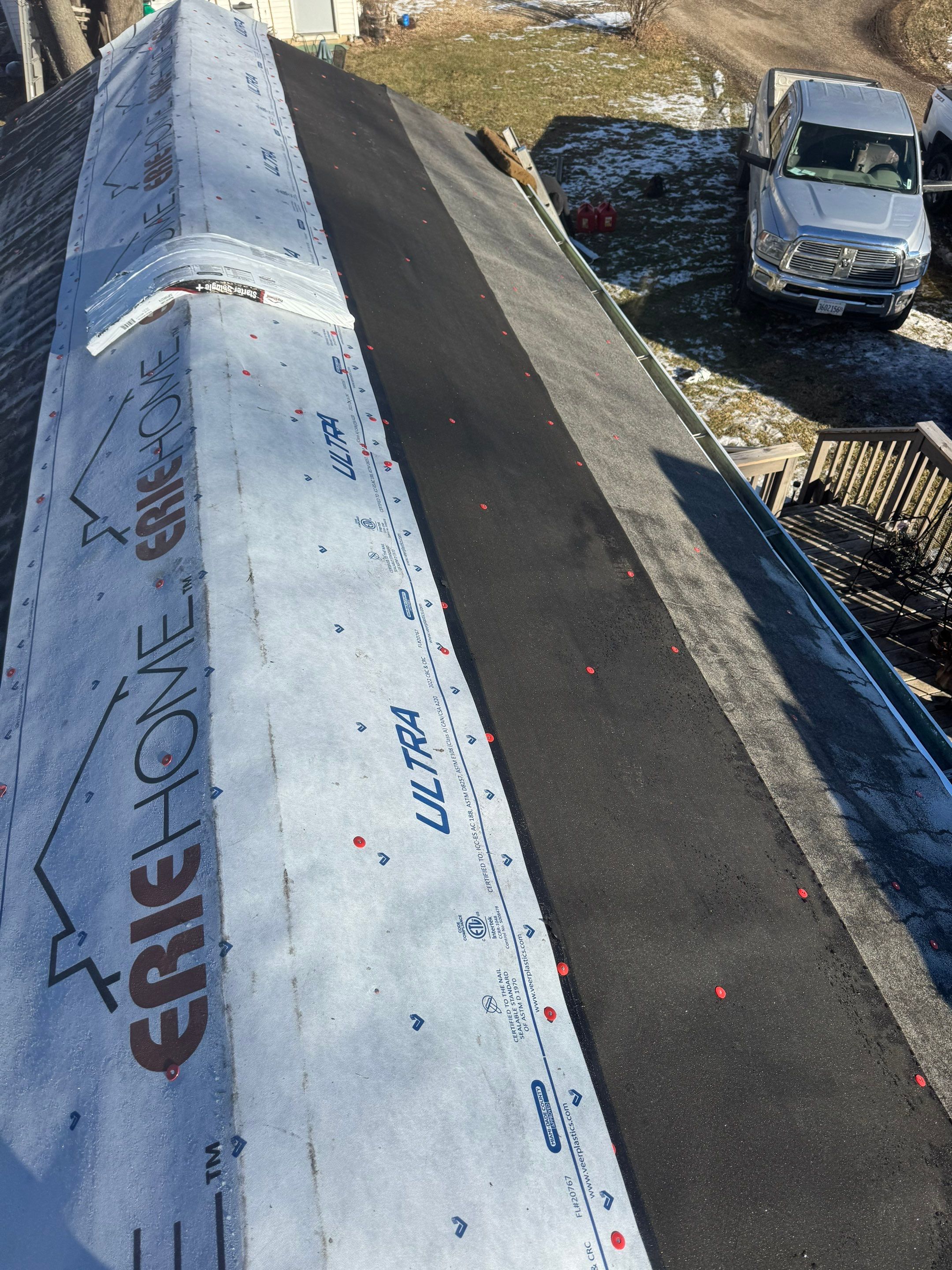 Sharkey Roof by Erie Home