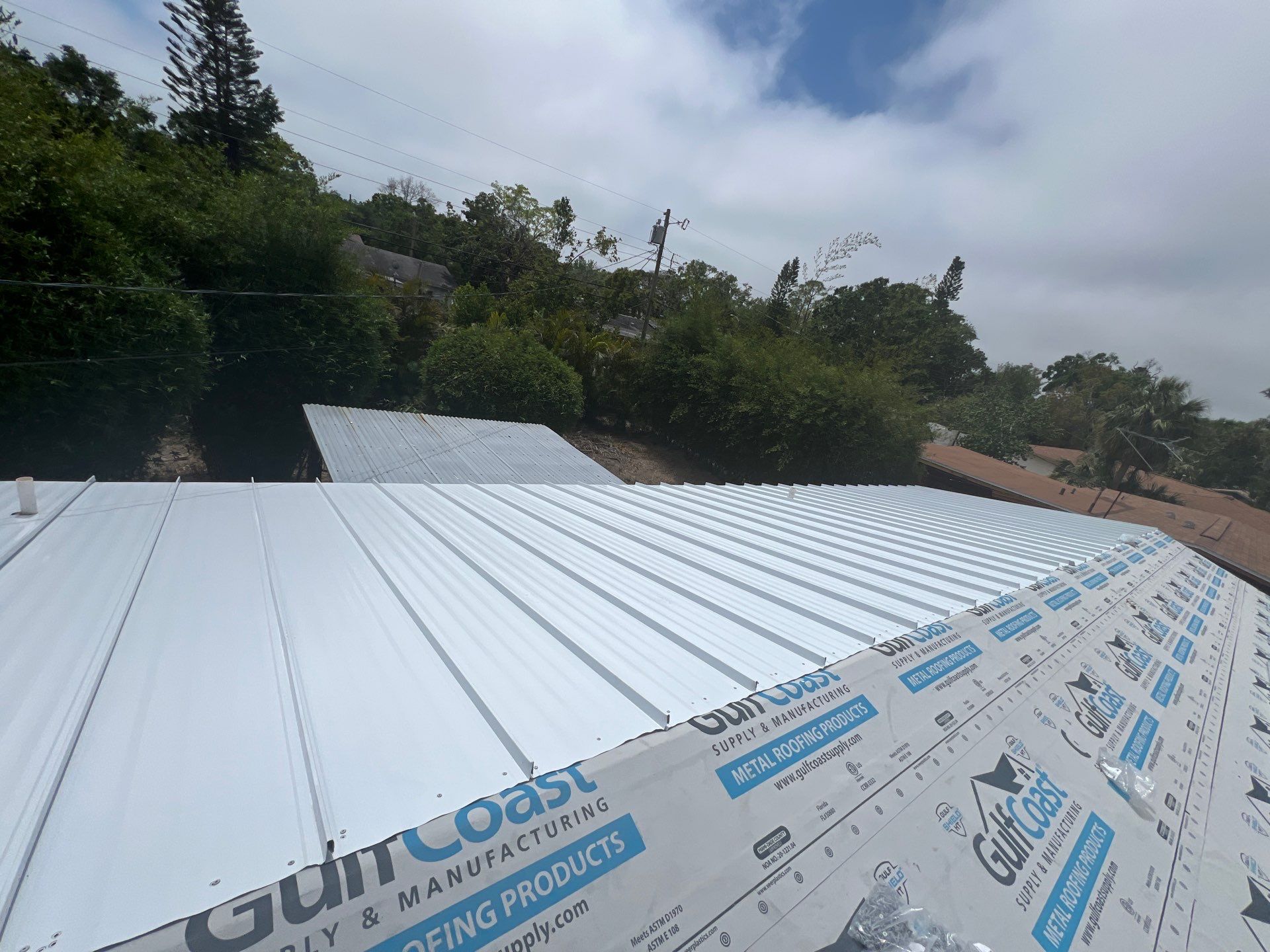Polar White Standing Seam by Reimagine Roofing