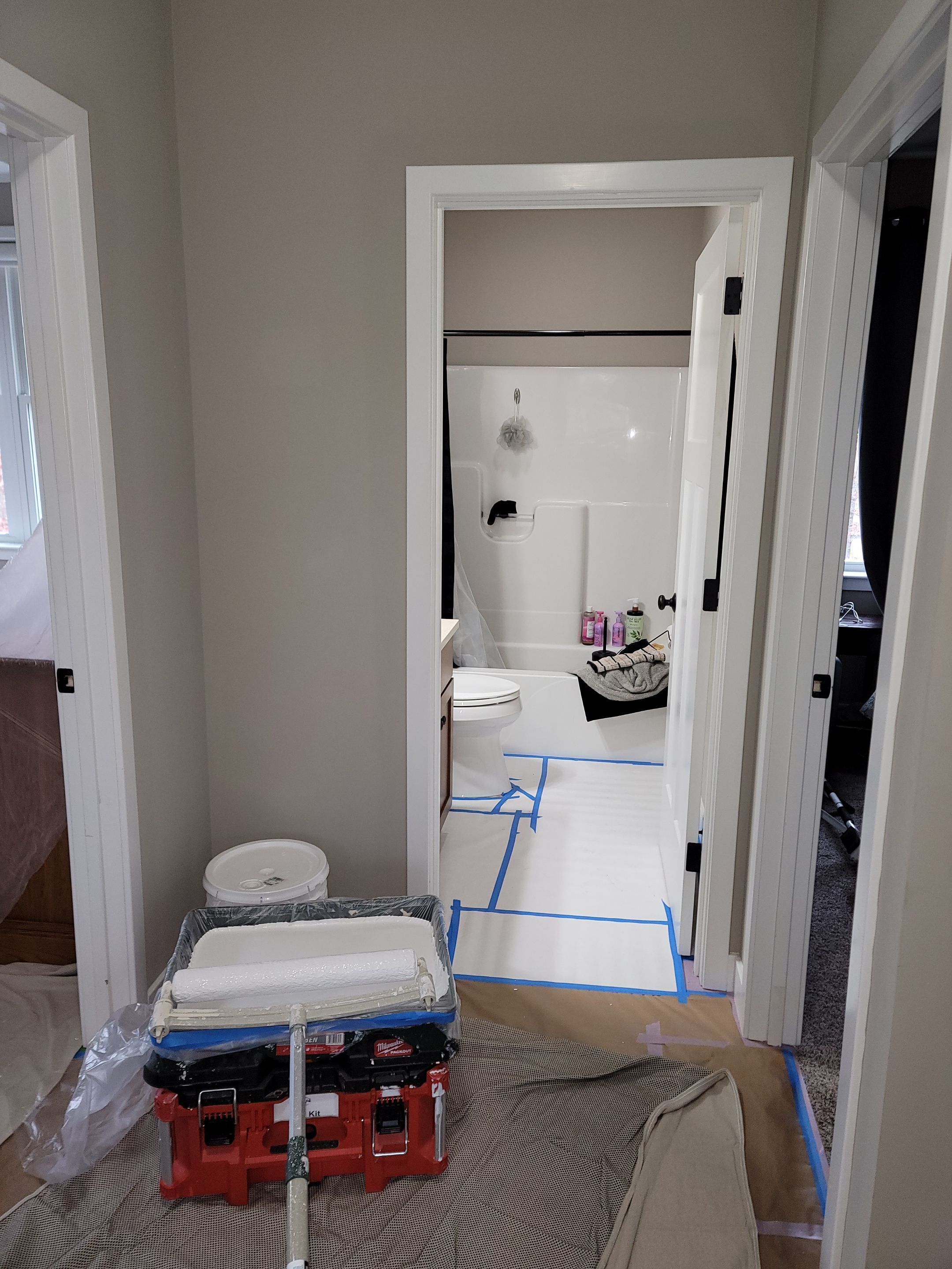Interior Painting using Benjamin Moore Regal Select by The Persnickety Painters
