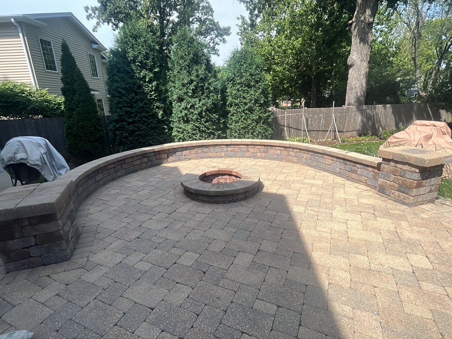 Brick paver clean, sand and seal.  using Surebond SB-1300 by Northern Power Washing LLC.