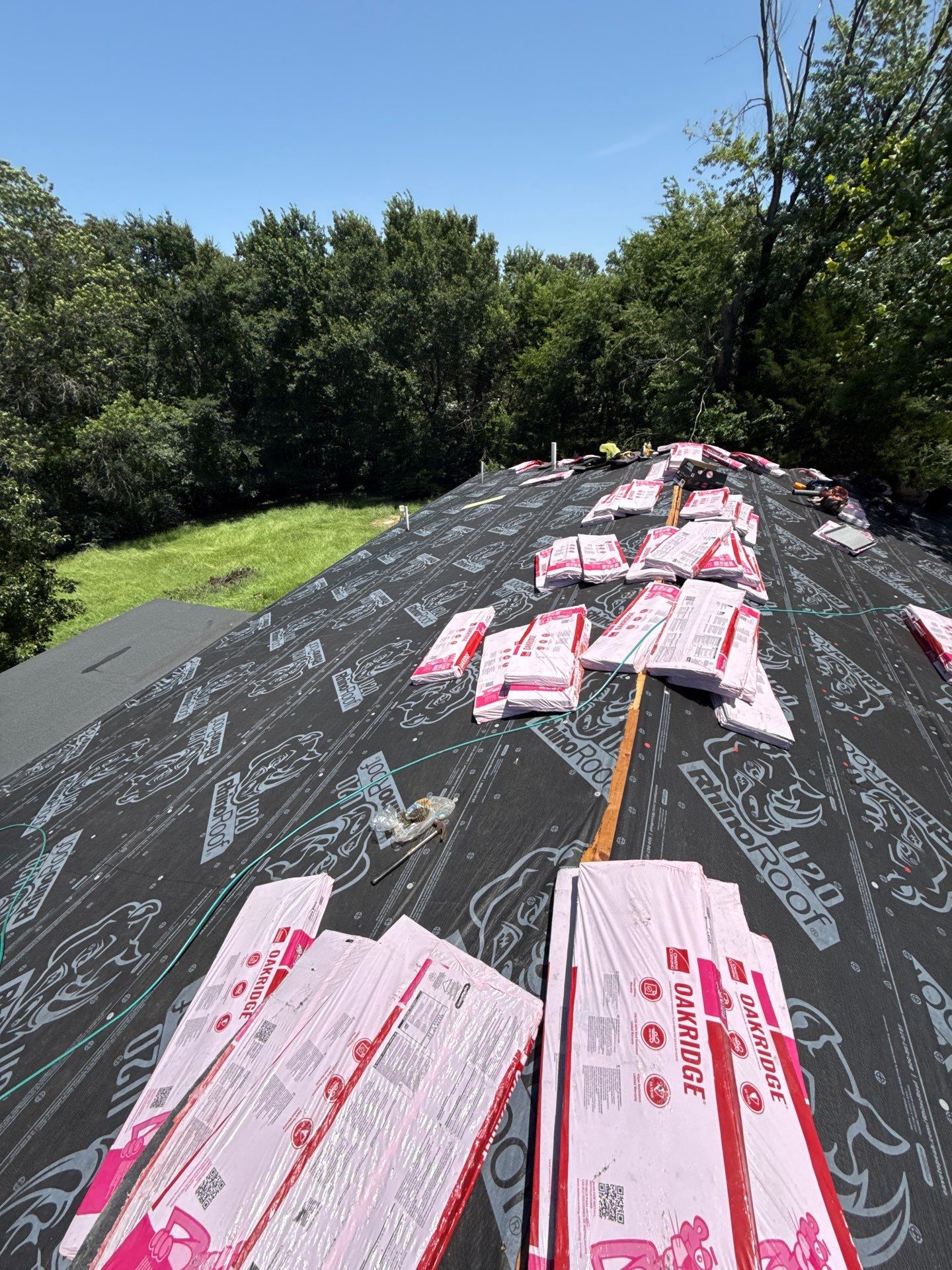 2 layers tear off & installation of new architectural shingles. by In & Out Construction & Remodeling, LLC