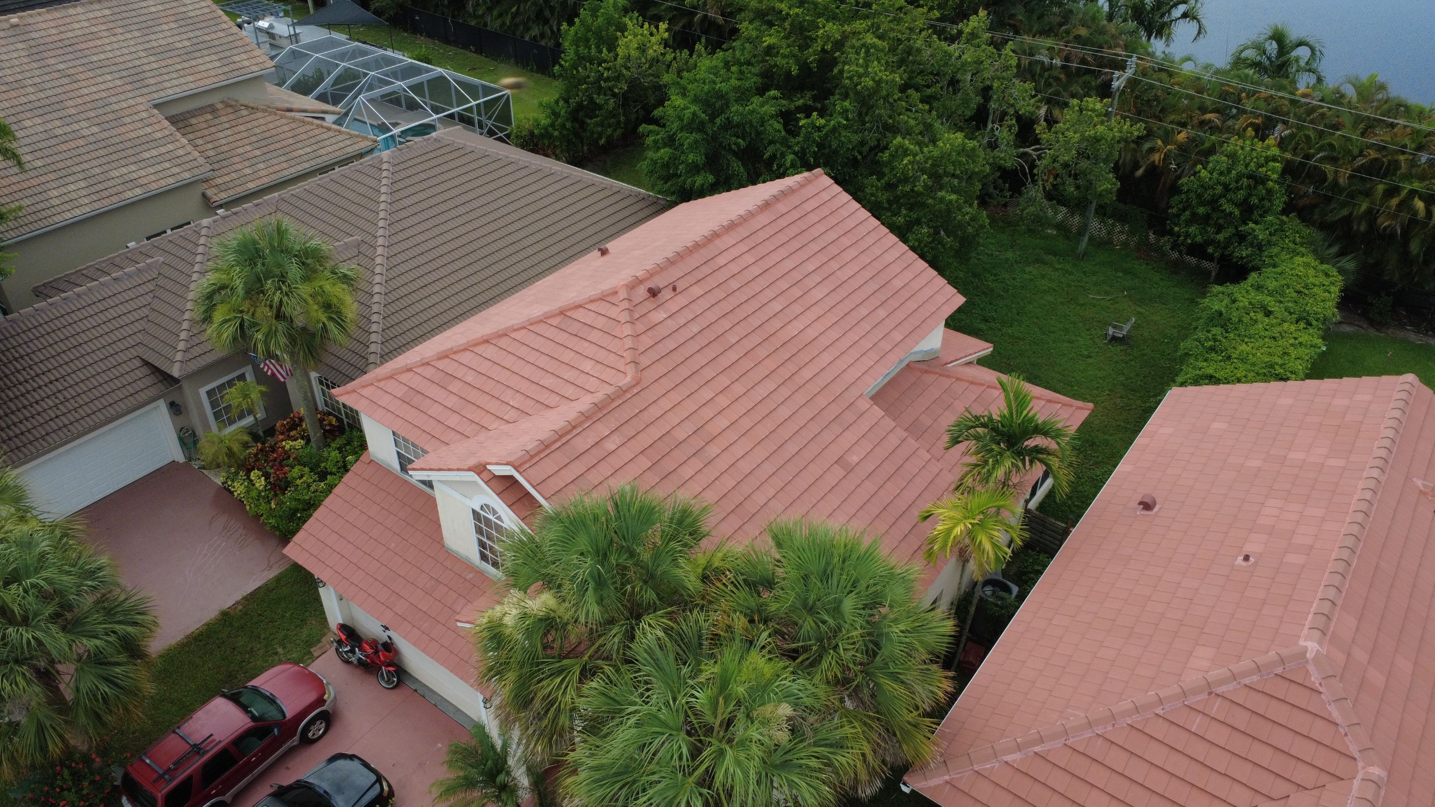 Residential Roofing Installation using Eagle Roofing Tile by BLUES BROTHERS ROOFING