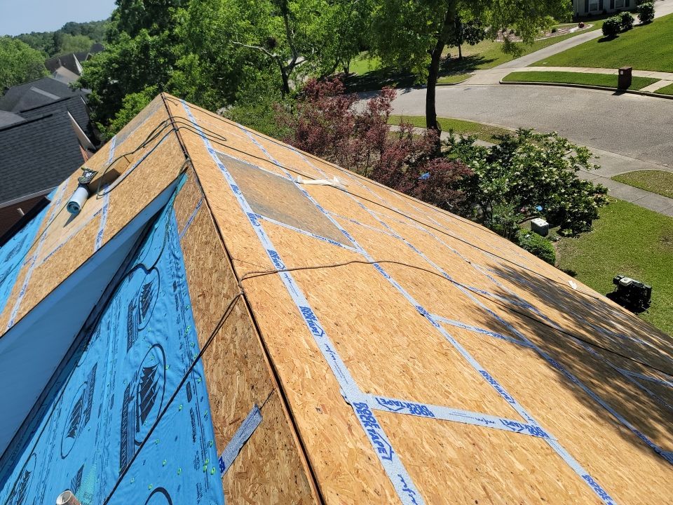 Residential Roofing Repair using Roof Replacement by American Roofing & Construction LLC