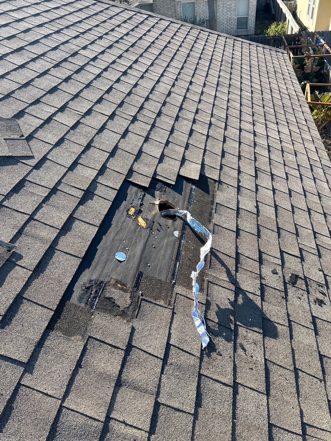 Residential Roofing Repair using Attic Vents by Lighthouse Roofing