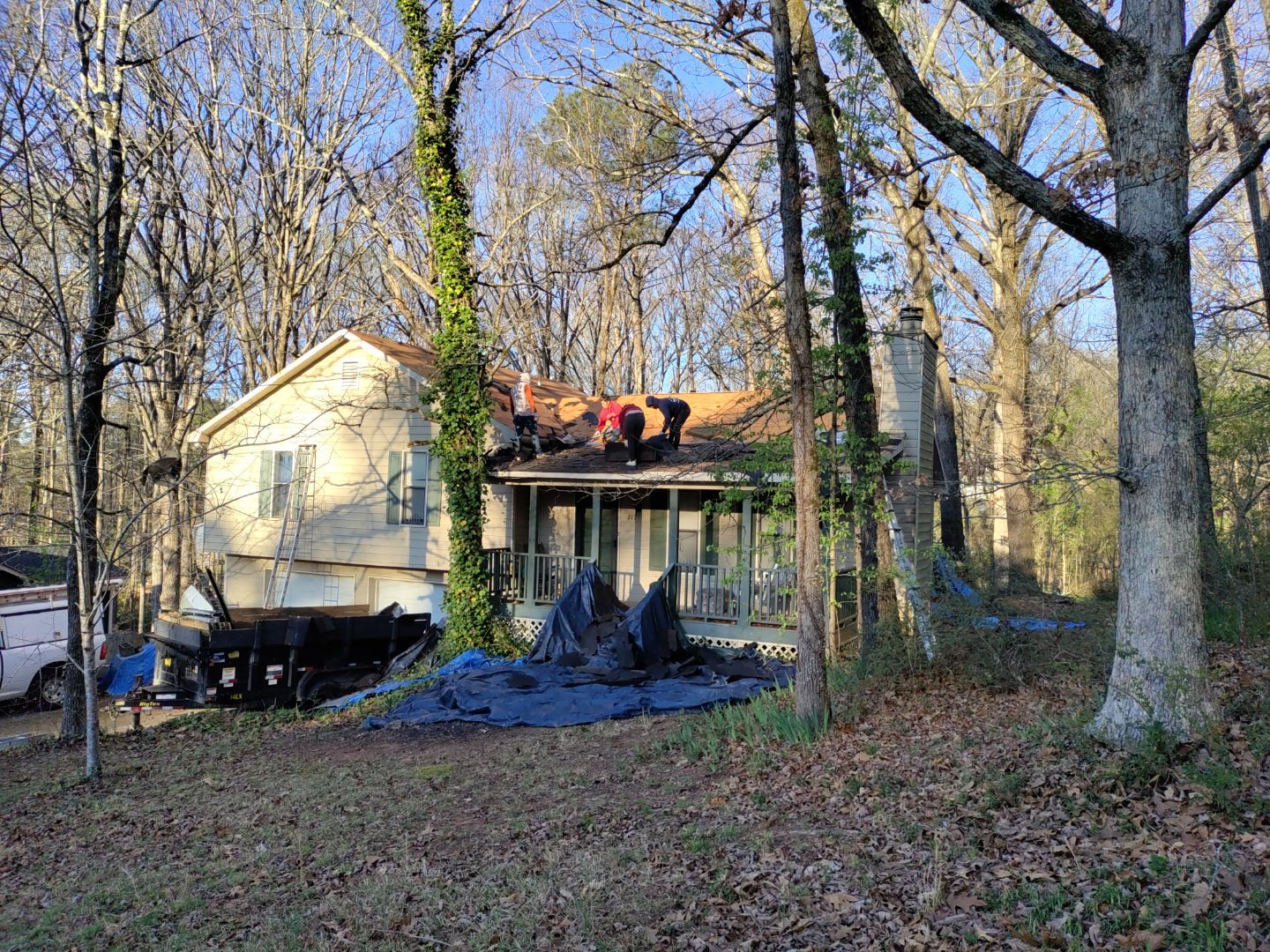 Residential Roofing Installation using Owens Corning by Inspector Roofing and Restoration