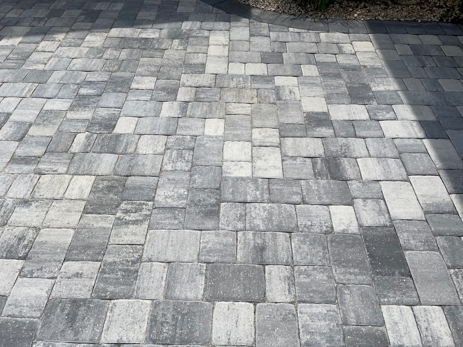 Paver Driveway using Concrete Sealant by DuraSeal