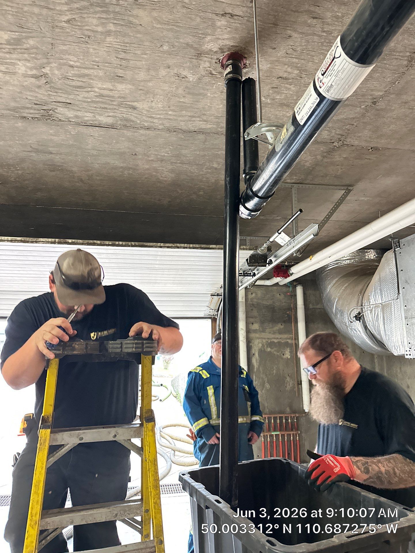 Multi-Story Condo Drain Line Cleaning and Stack Flushing in Medicine Hat by Septic Medic Inc.