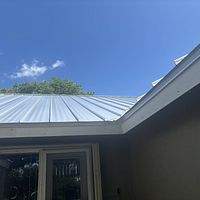 24ga 1.5" Mechanical Seam Mill Finish by Total Roofing System The Metal Roof Experts